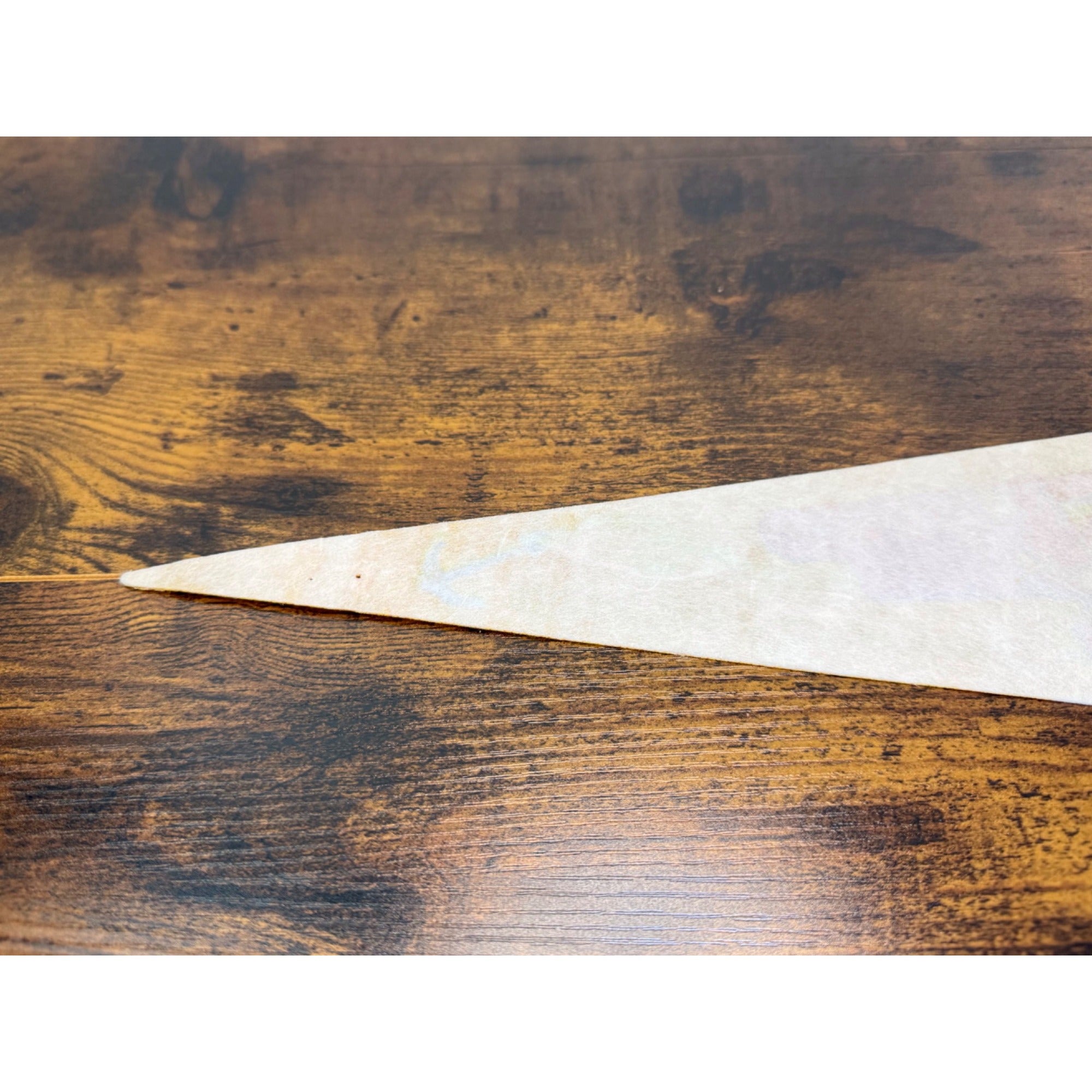 Vintage Battleship Texas Felt Pennant Nautical Collectible 25”