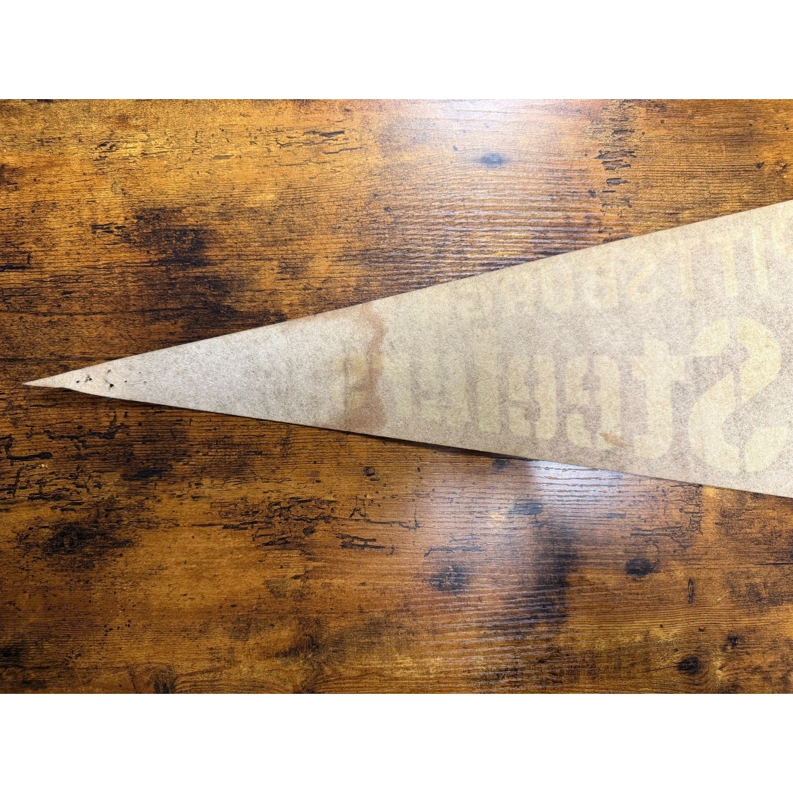 Vintage NFL Super Bowl Champions Pittsburgh Steelers pennant