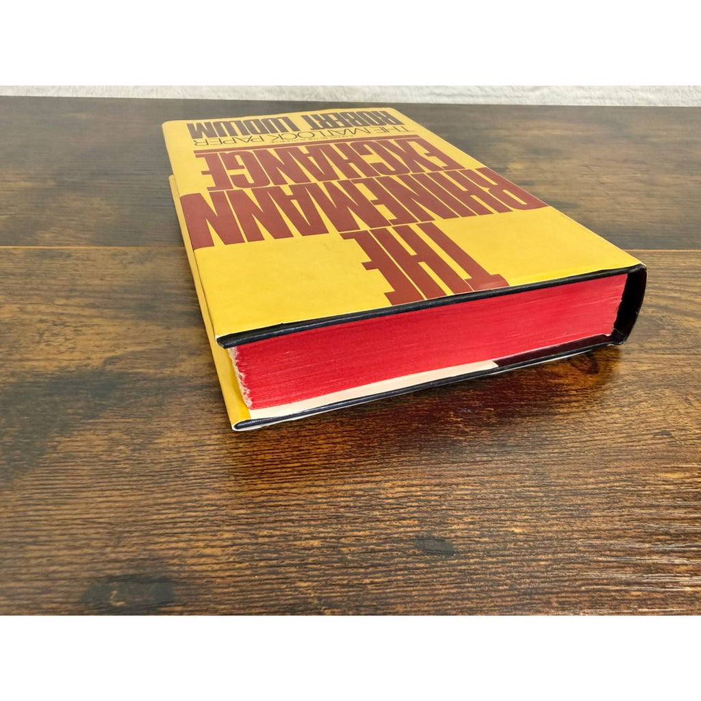 The Rhinemann Exchange Hardcover By Robert Ludlum First Edition 1974 Thriller