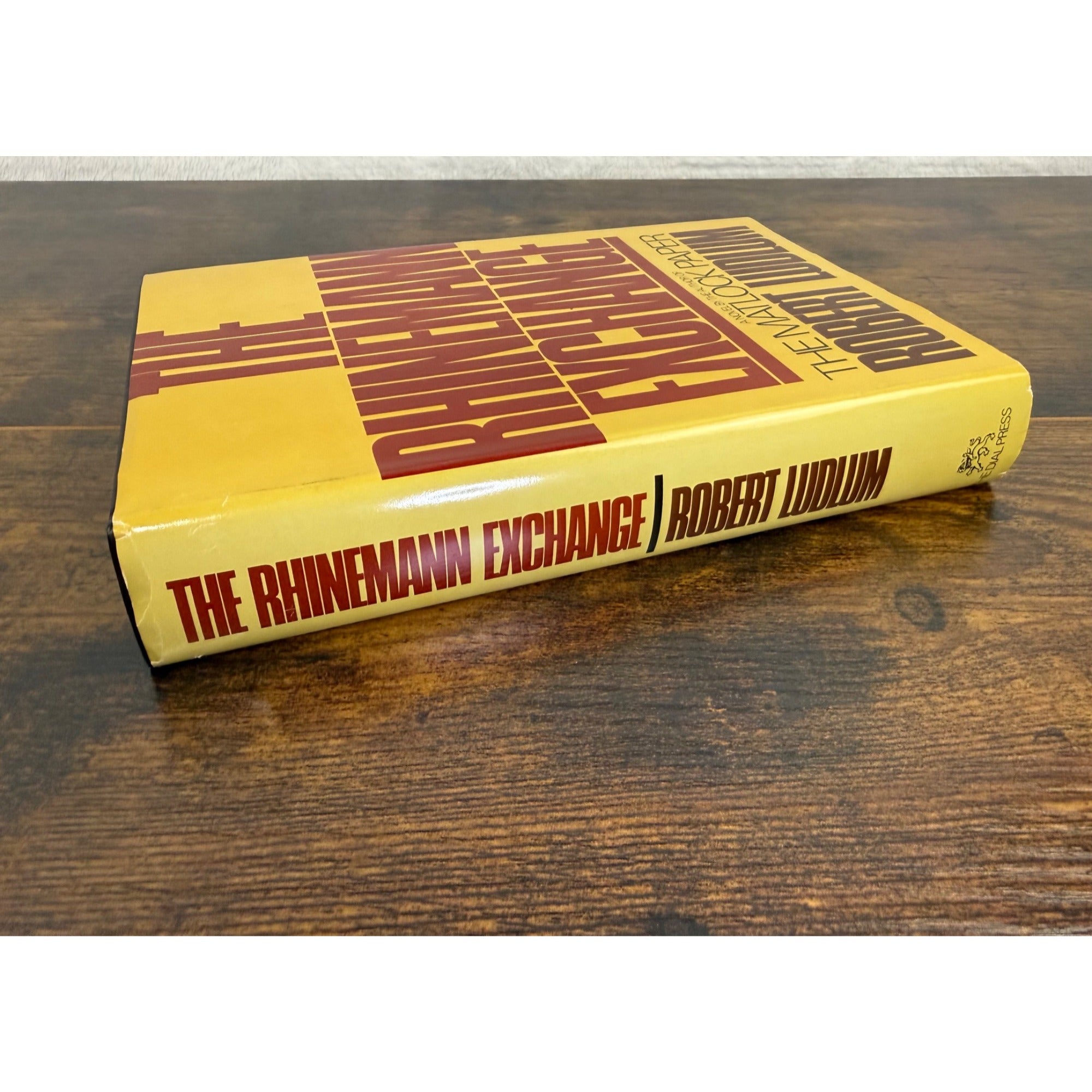 The Rhinemann Exchange Hardcover By Robert Ludlum First Edition 1974 Thriller