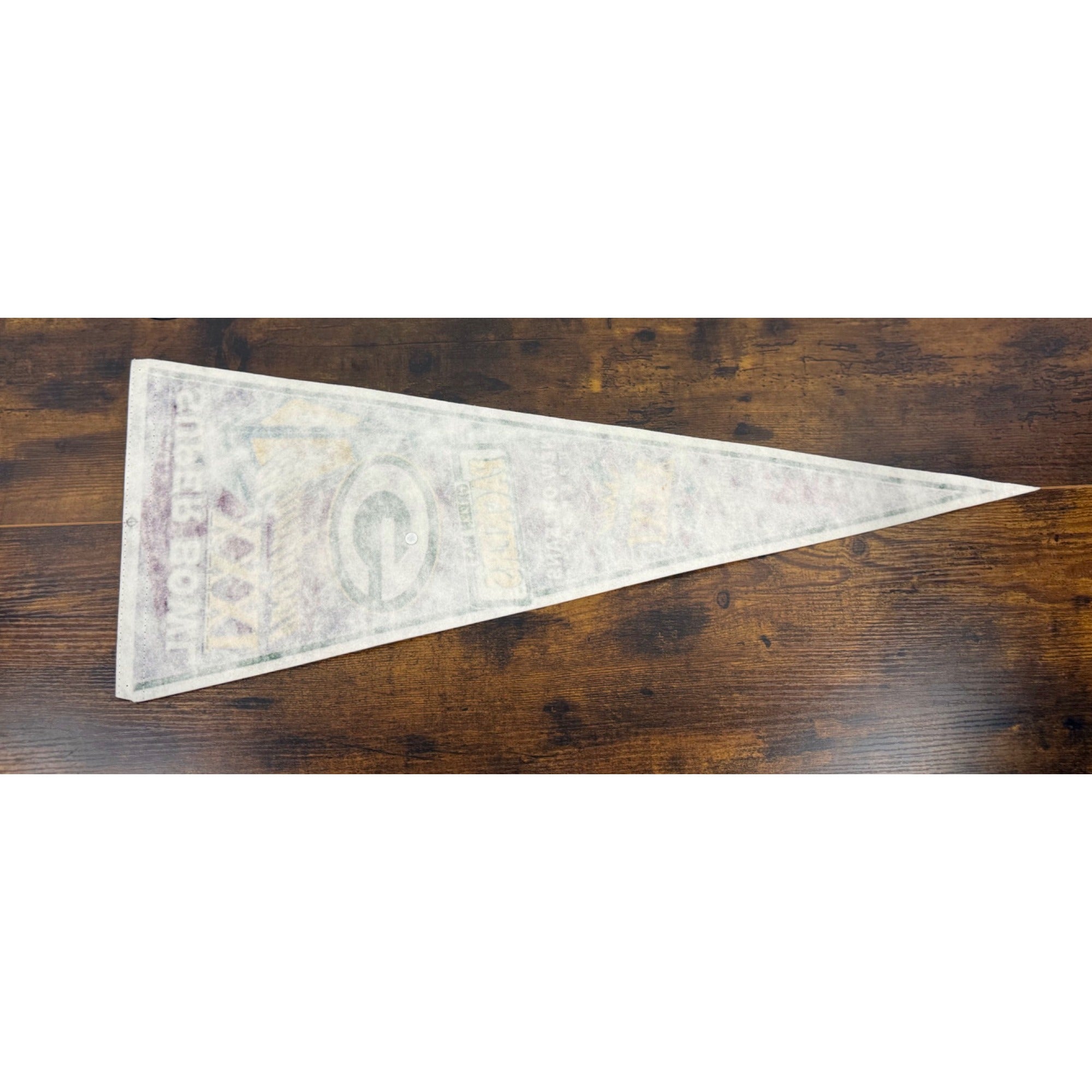 Super Bowl XXXI Green Bay Packers Champions Pennant 1997 New Orleans Superdome