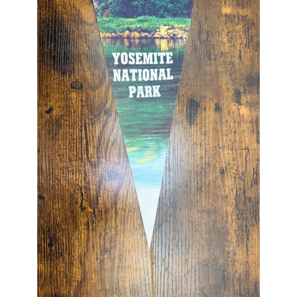 Yosemite National Park Pennant Banner With Scenic Waterfall Design 28.5 inches