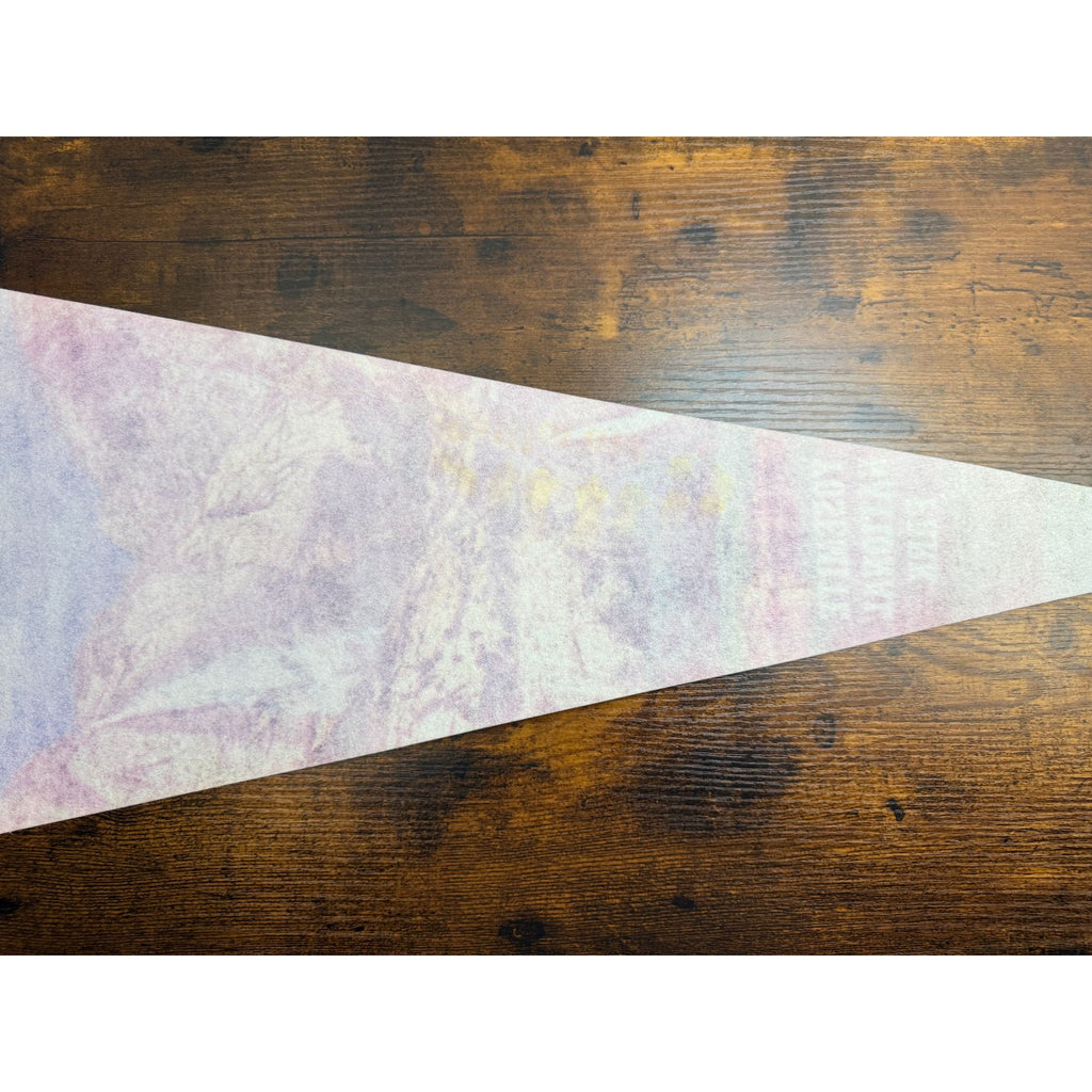 Yosemite National Park Pennant Banner With Scenic Waterfall Design 28.5 inches