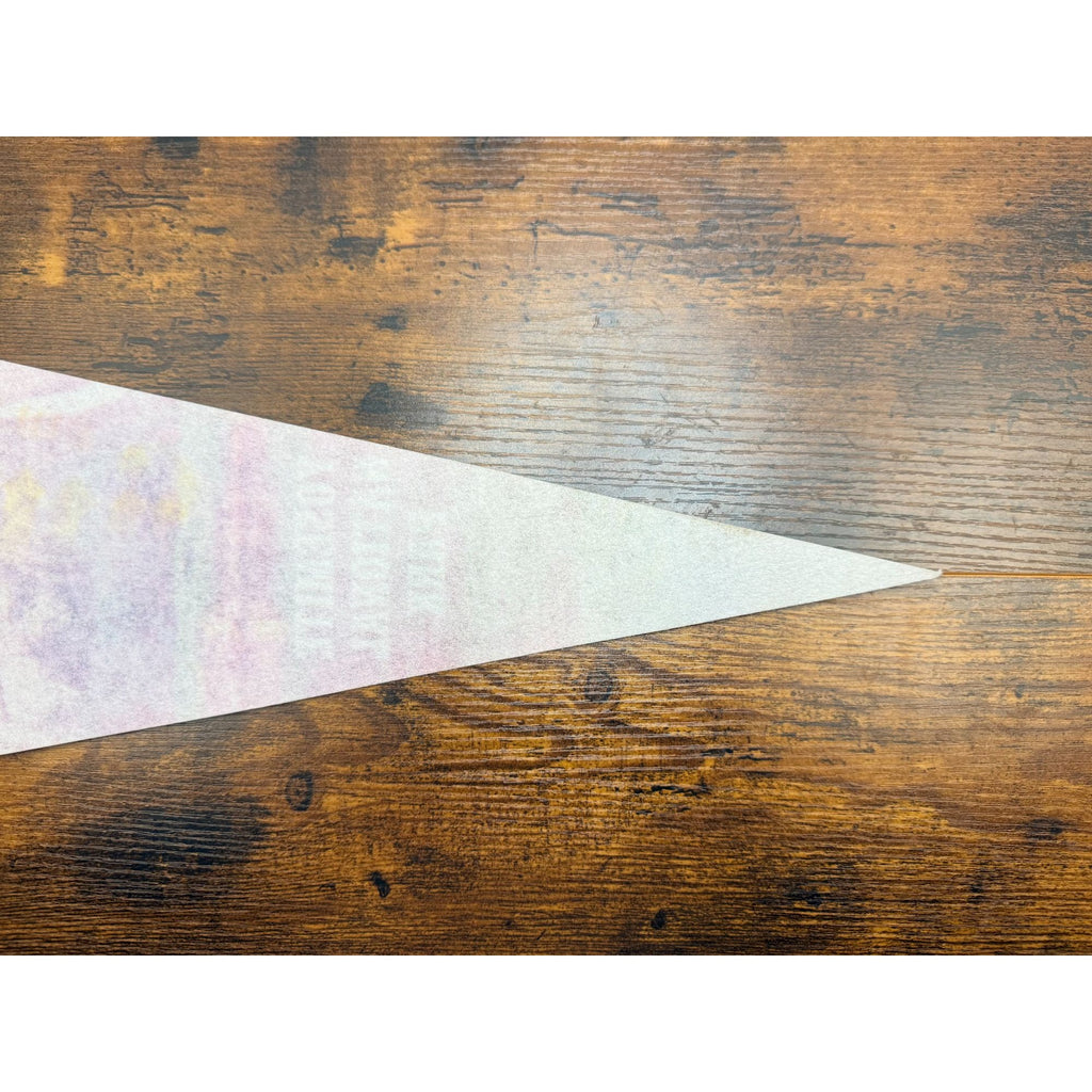 Yosemite National Park Pennant Banner With Scenic Waterfall Design 28.5 inches