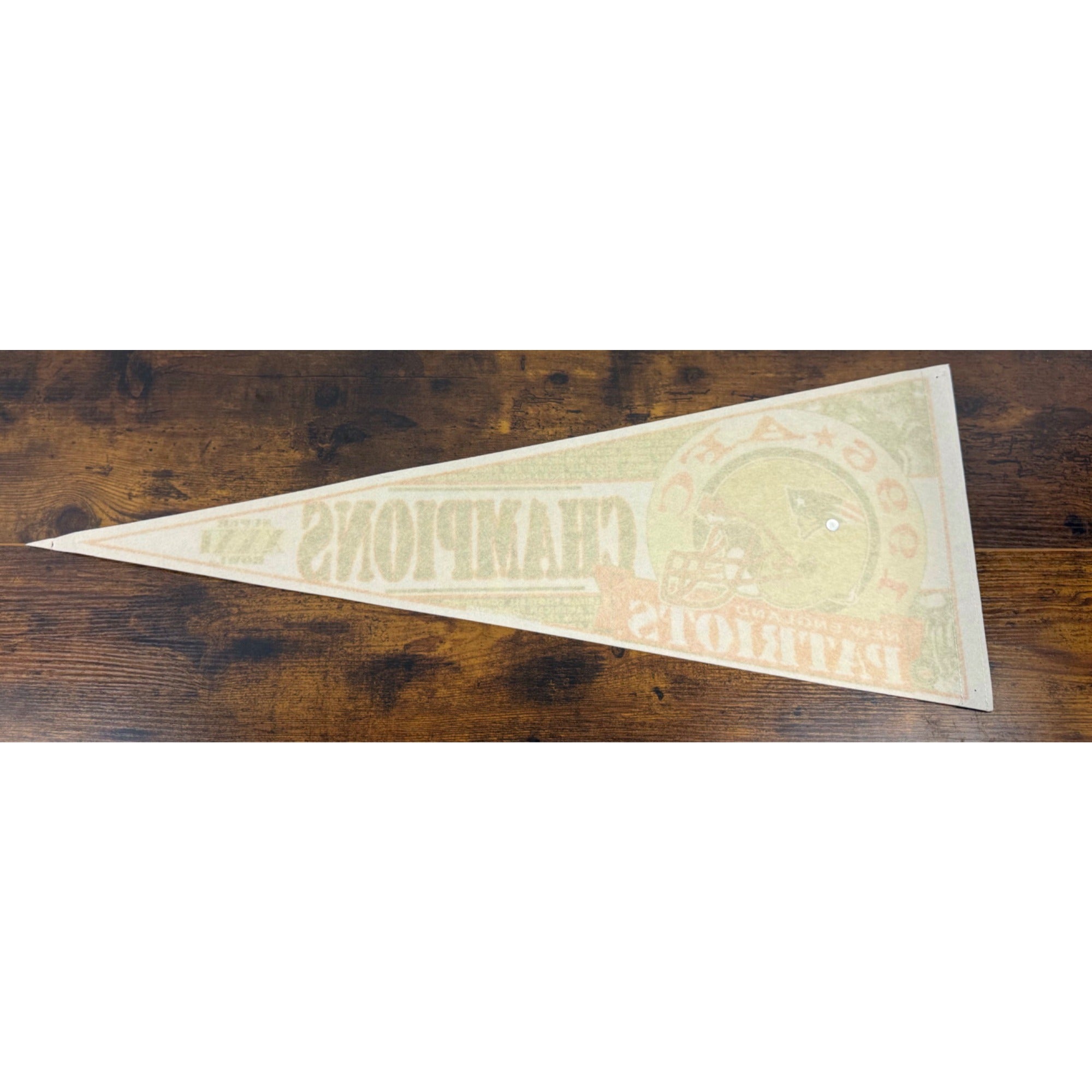 1996 New England Patriots AFC Champions Super Bowl XXXI WinCraft Felt Pennant