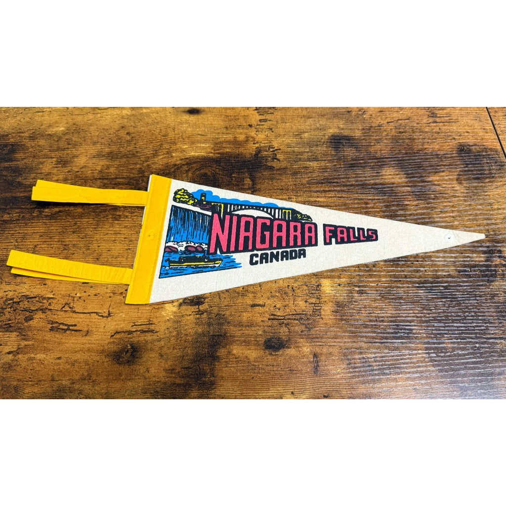 Vintage Niagara Falls, Canada pennant