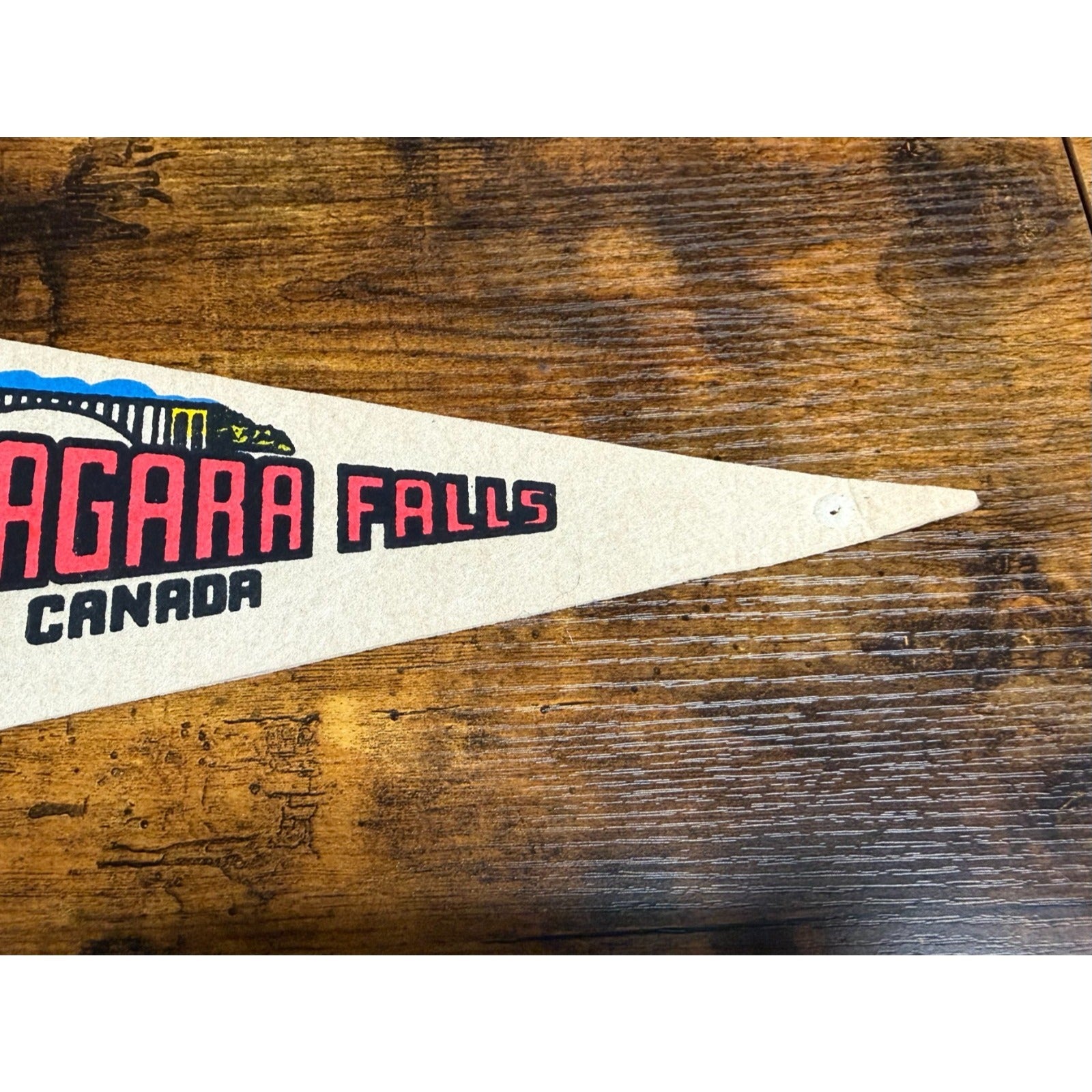 Vintage Niagara Falls, Canada pennant