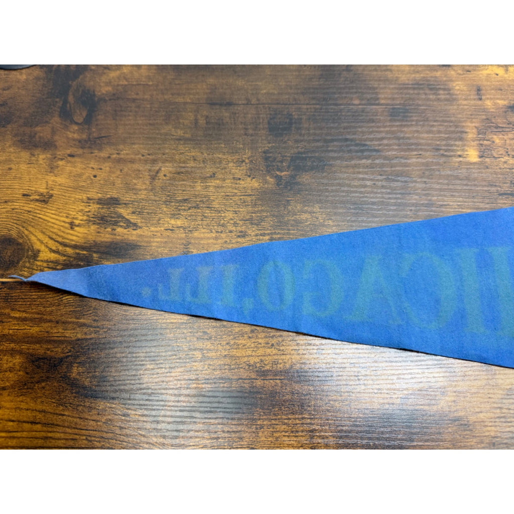 Vintage Chicago Illinois Felt Pennant With The Old Water Tower Design - 26 inches