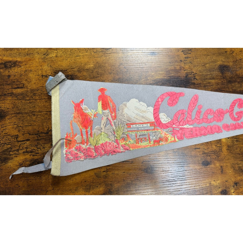 Vintage Calico Ghost Town Yermo, California pennant