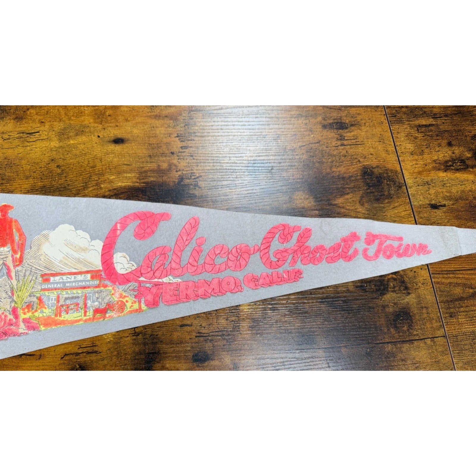 Vintage Calico Ghost Town Yermo, California pennant