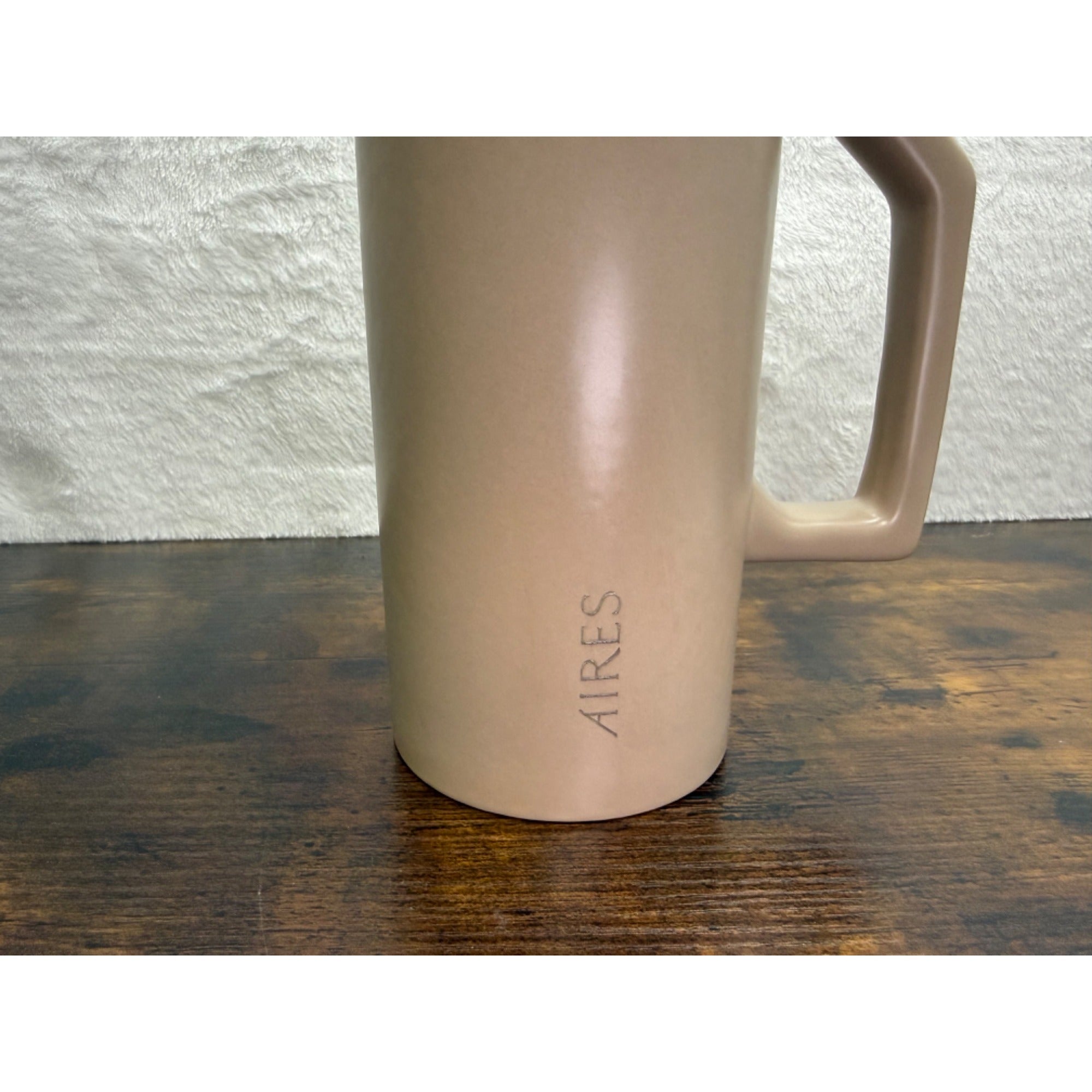 New 34oz Aires French Press Coffee Maker High-Quality Ceramic & Stainless Steel