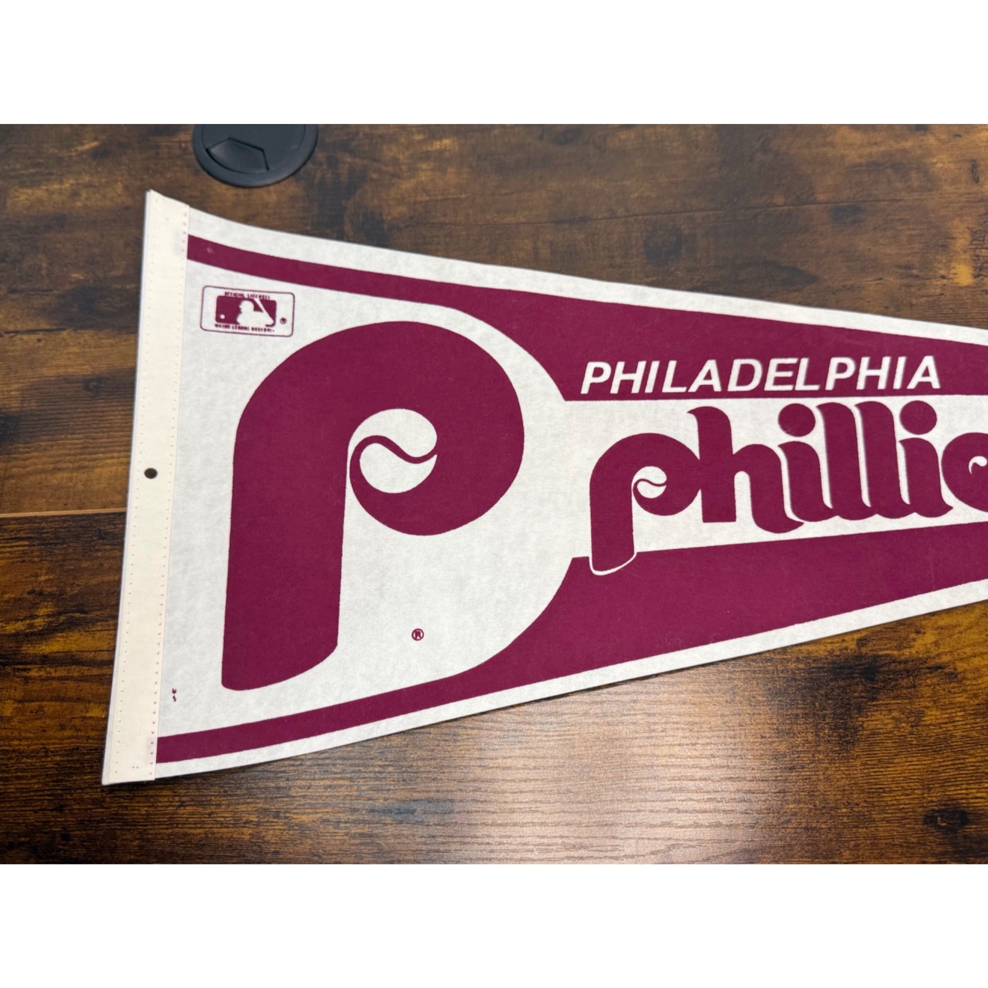 Philadelphia Phillies Vintage MLB Felt Pennant Sports Memorabilia 30 inches