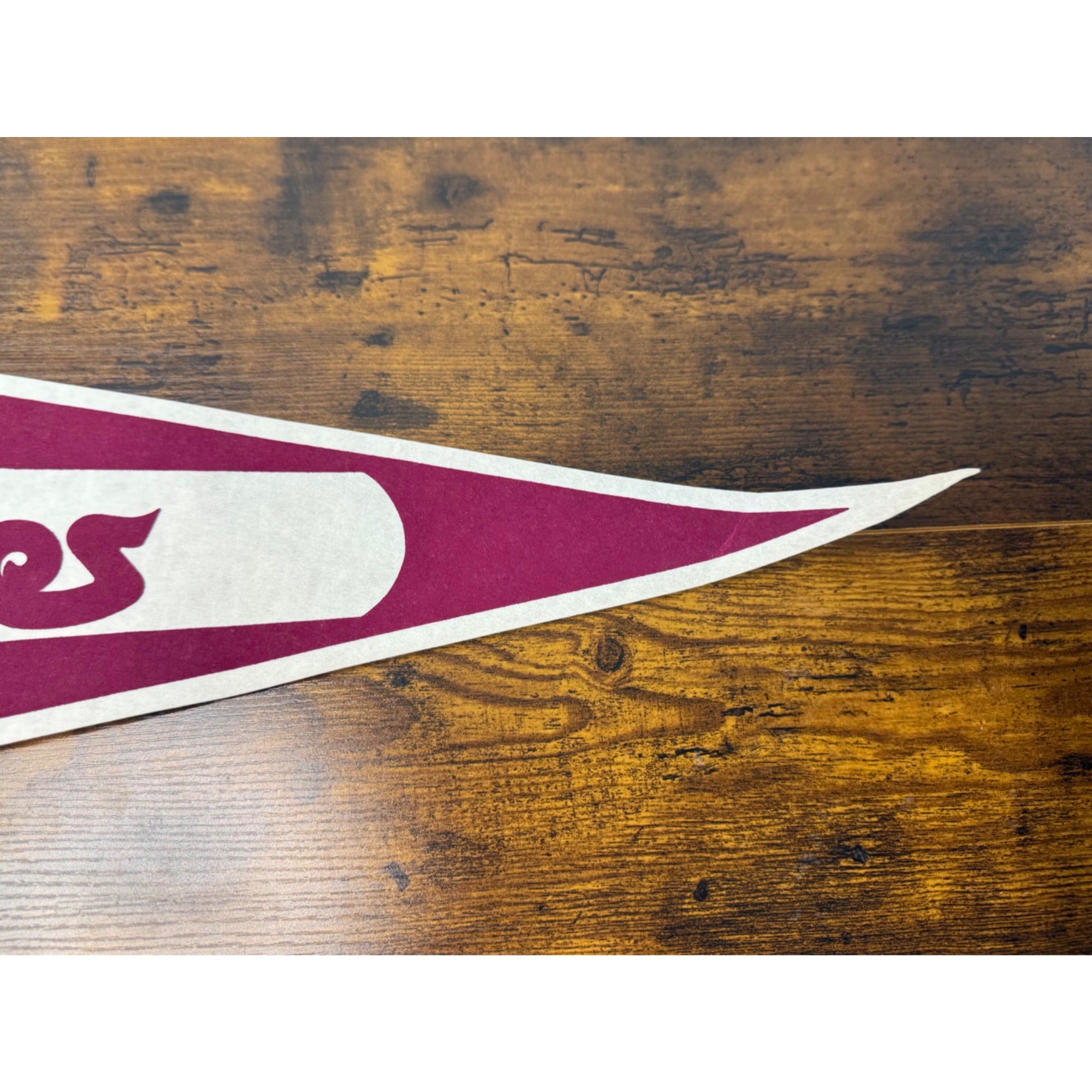Philadelphia Phillies Vintage MLB Felt Pennant Sports Memorabilia 30 inches