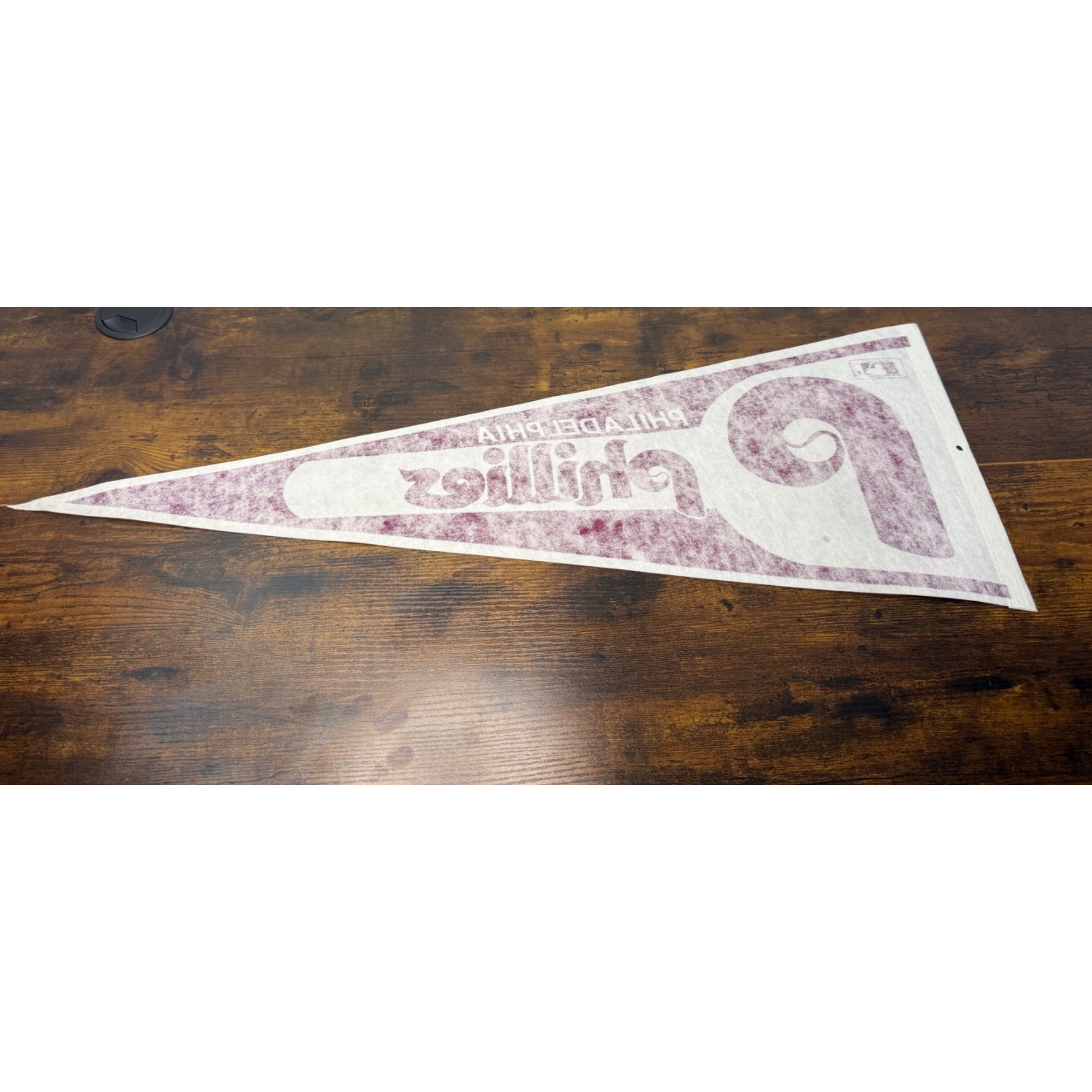 Philadelphia Phillies Vintage MLB Felt Pennant Sports Memorabilia 30 inches