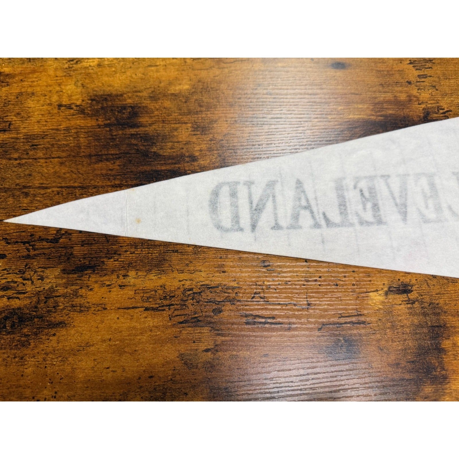 Vintage 1992 Cleveland Cheers pennant