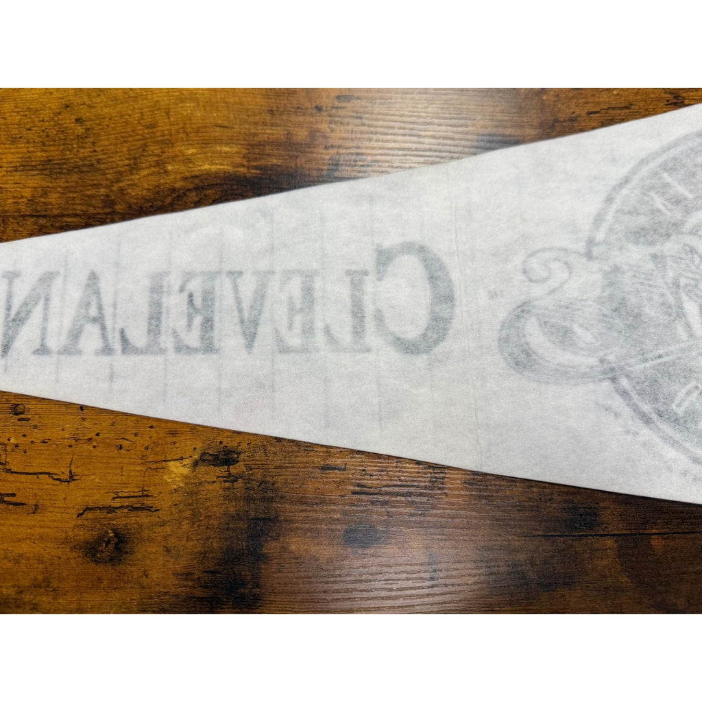 Vintage 1992 Cleveland Cheers pennant