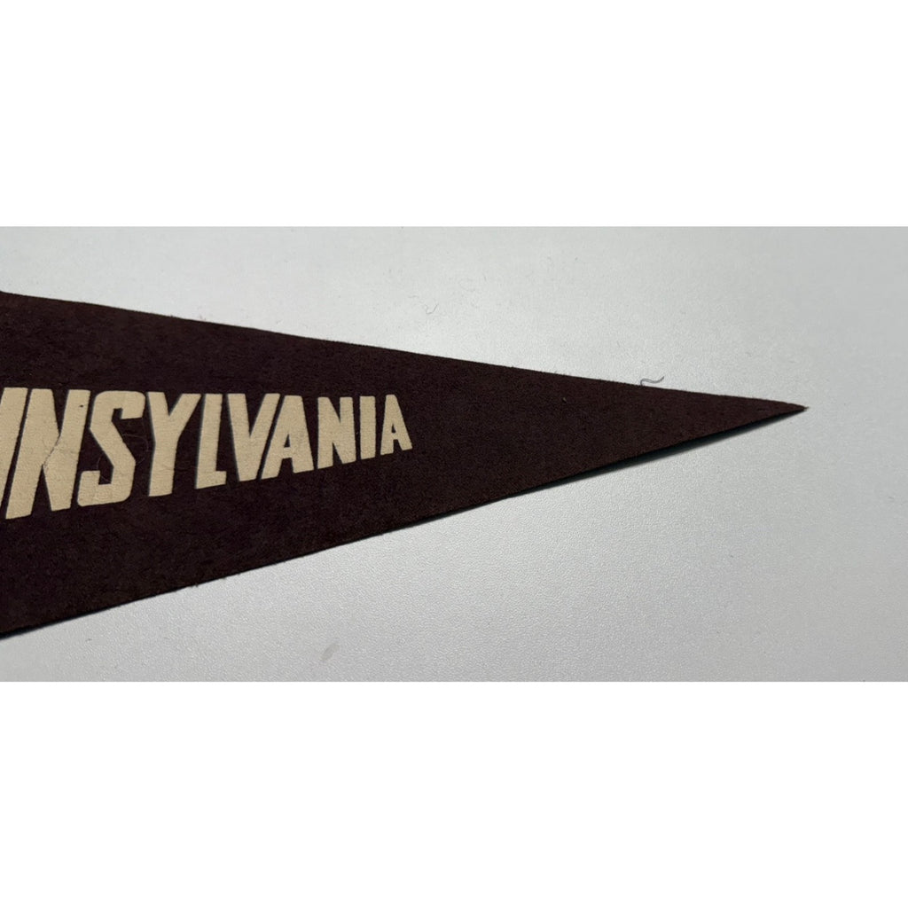Vintage Pennsylvania "The Quaker State" pennant