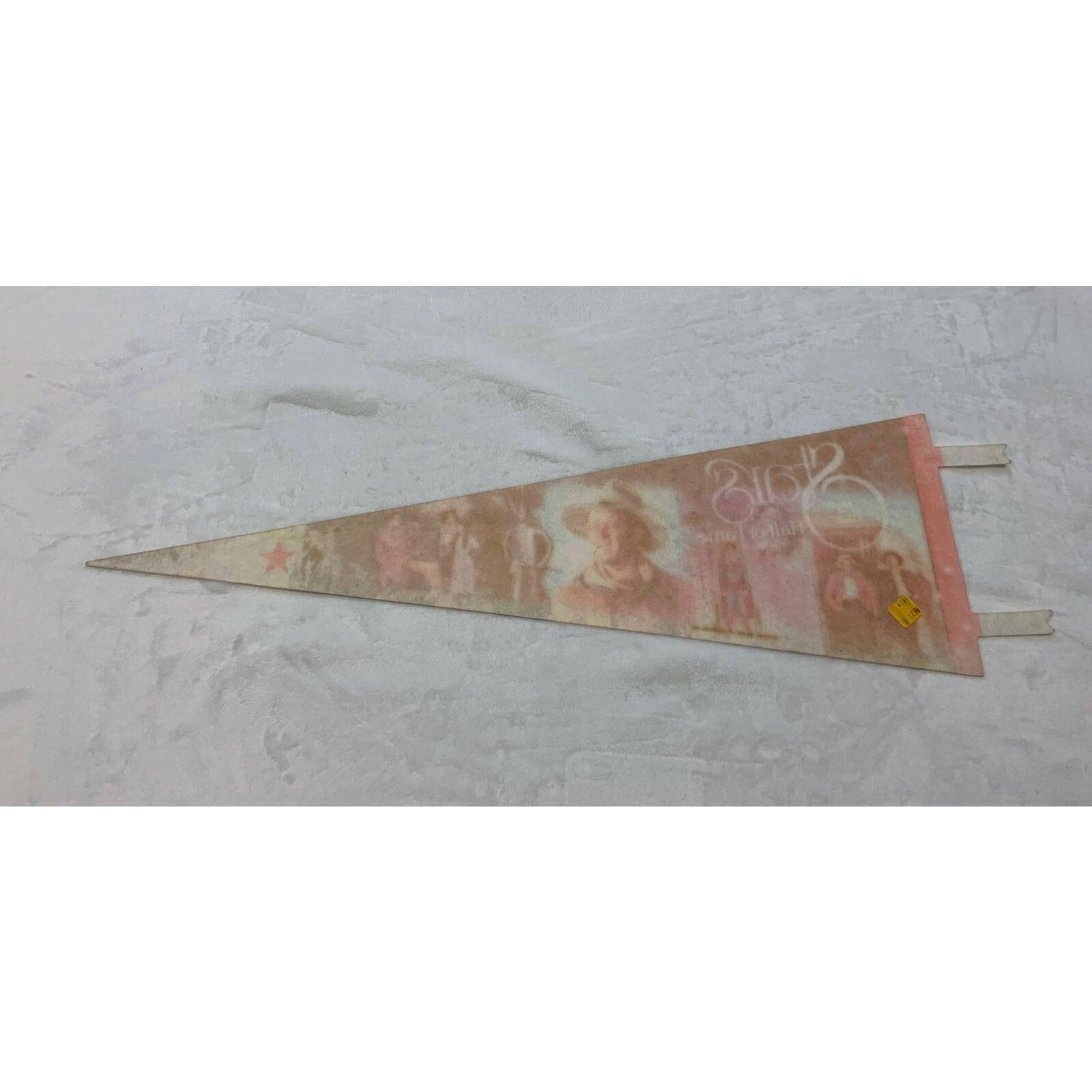 Vintage 1978 Six Flags Hall of Fame pennant