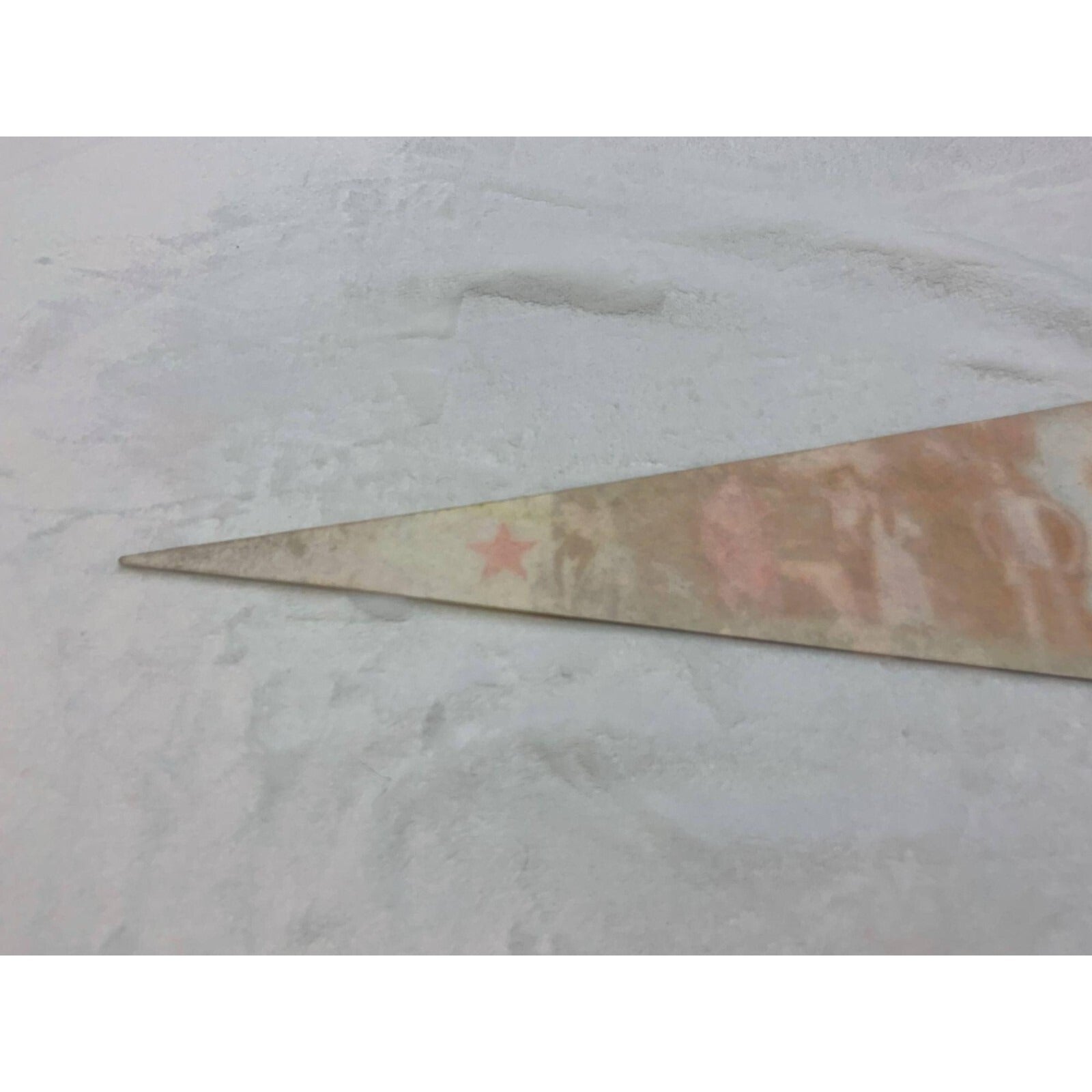Vintage 1978 Six Flags Hall of Fame pennant