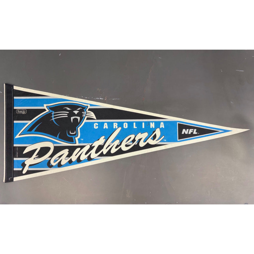 Vintage 90’s NFL Carolina Panthers pennant