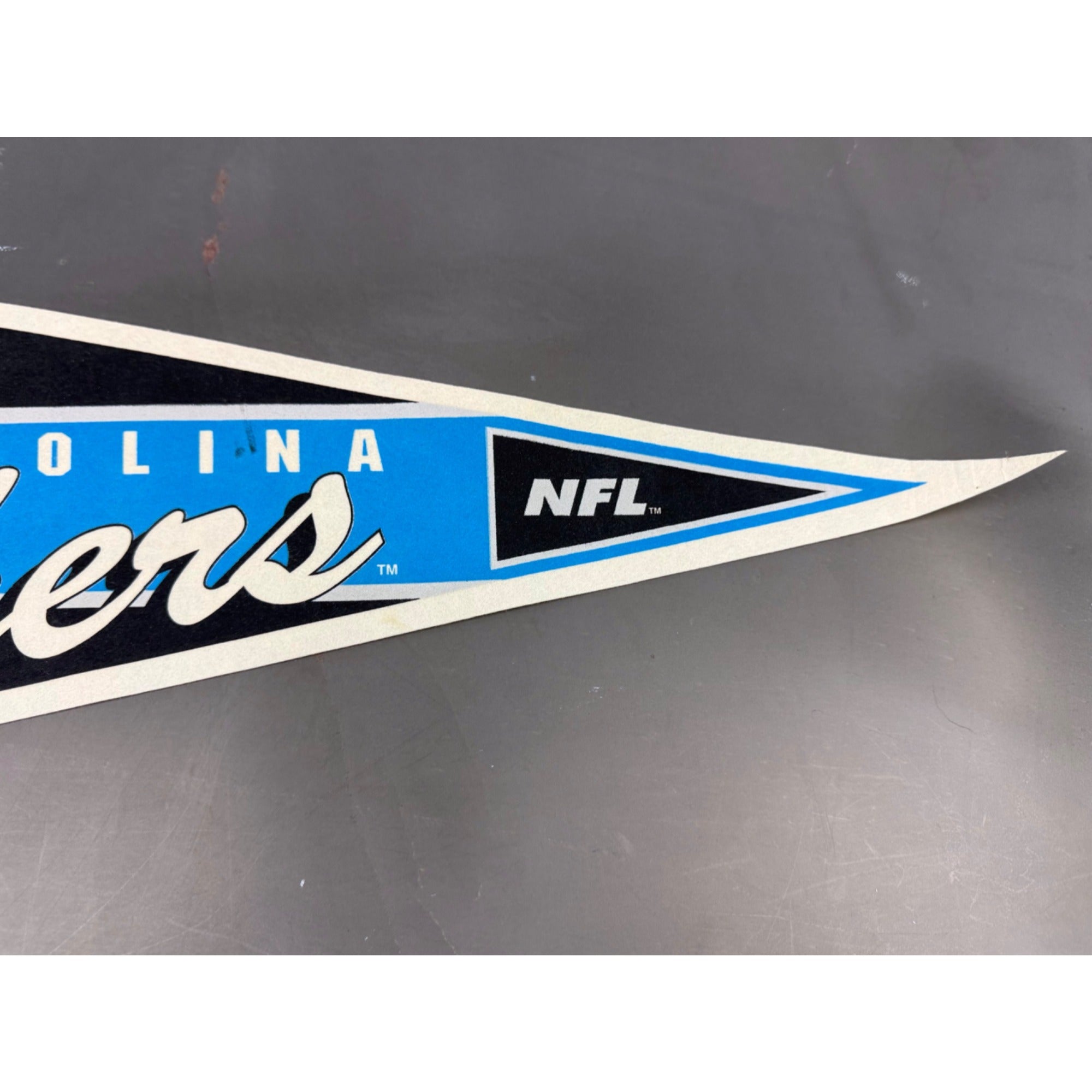 Vintage 90’s NFL Carolina Panthers pennant