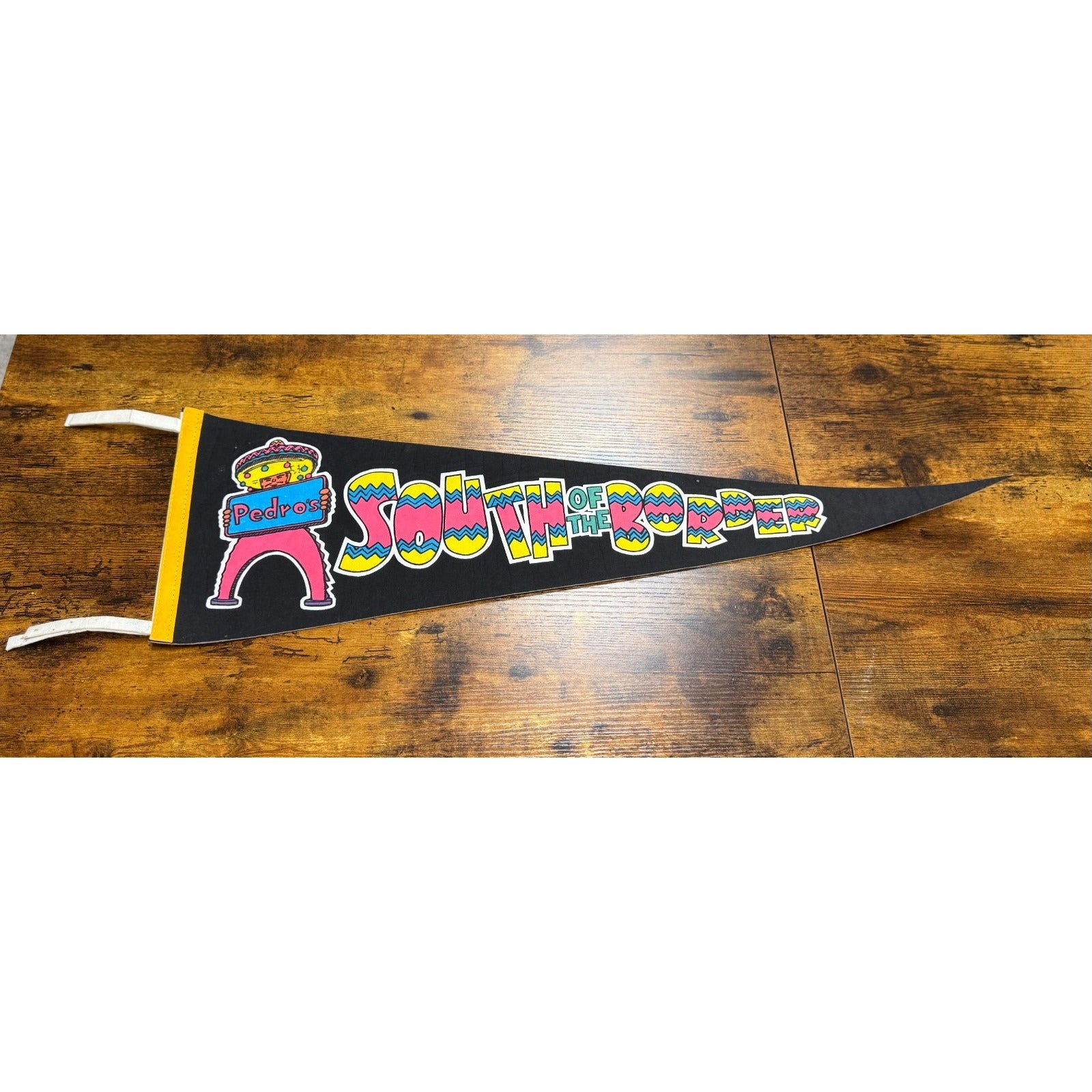 Vintage Pedro's South of the Border pennant
