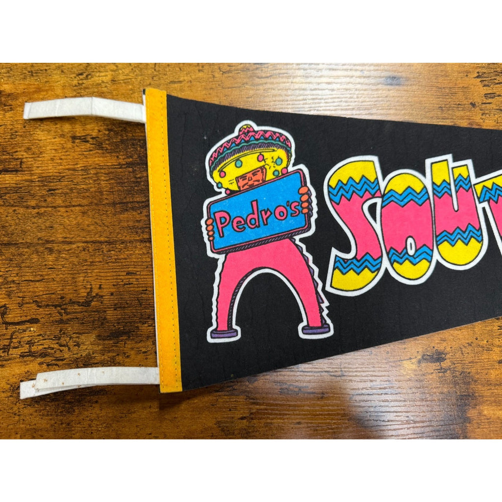 Vintage Pedro's South of the Border pennant