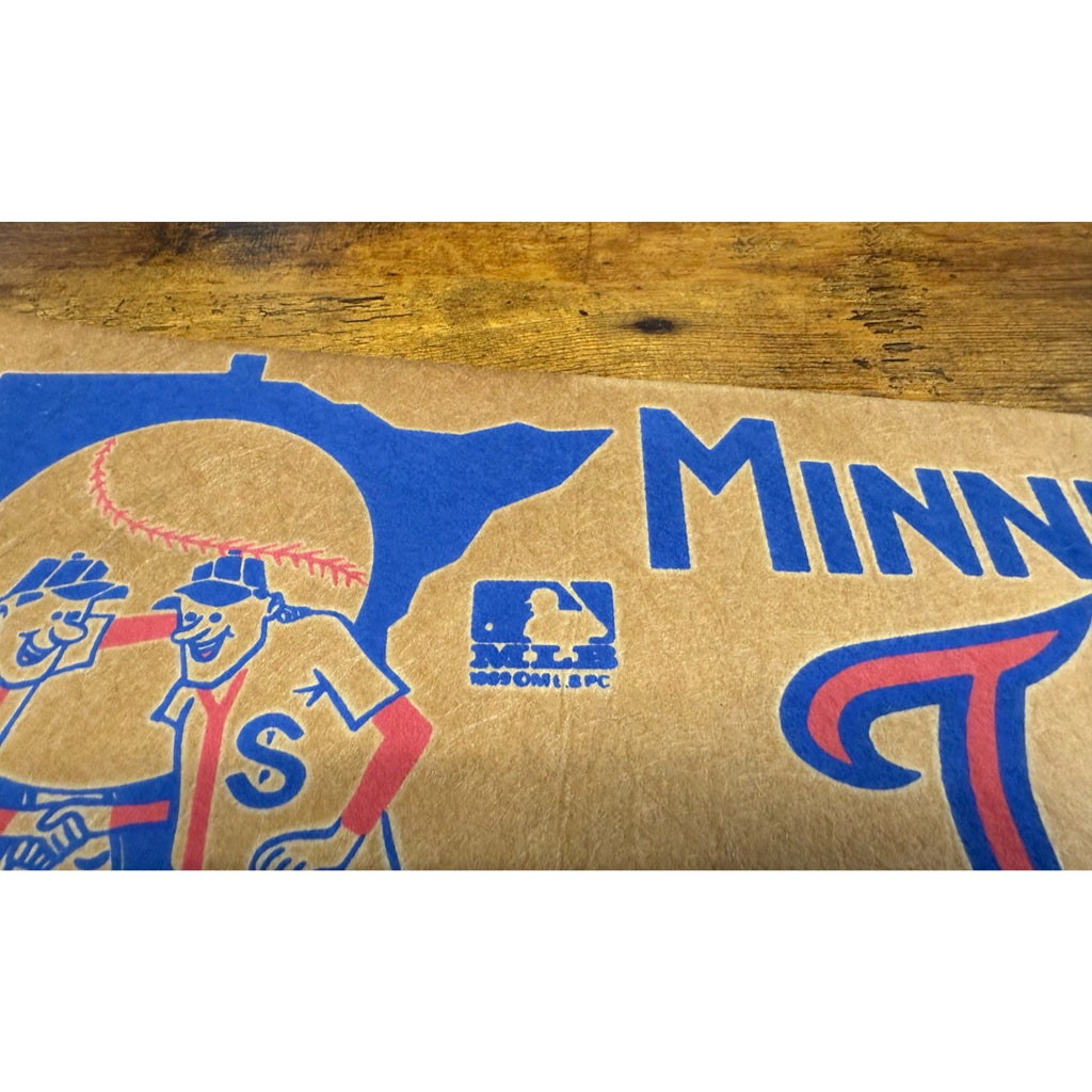 Vintage 1969 MLB Minnesota Twins pennant