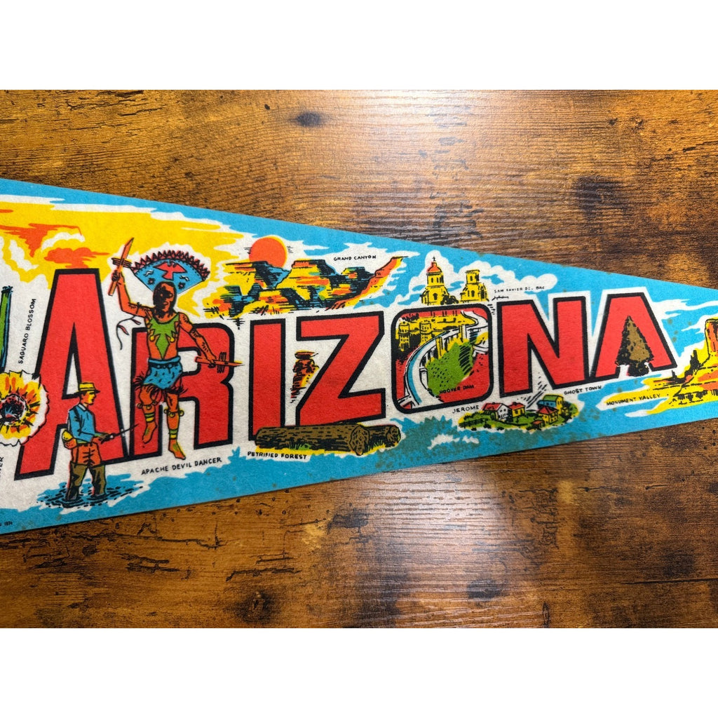 Vintage Arizona pennant