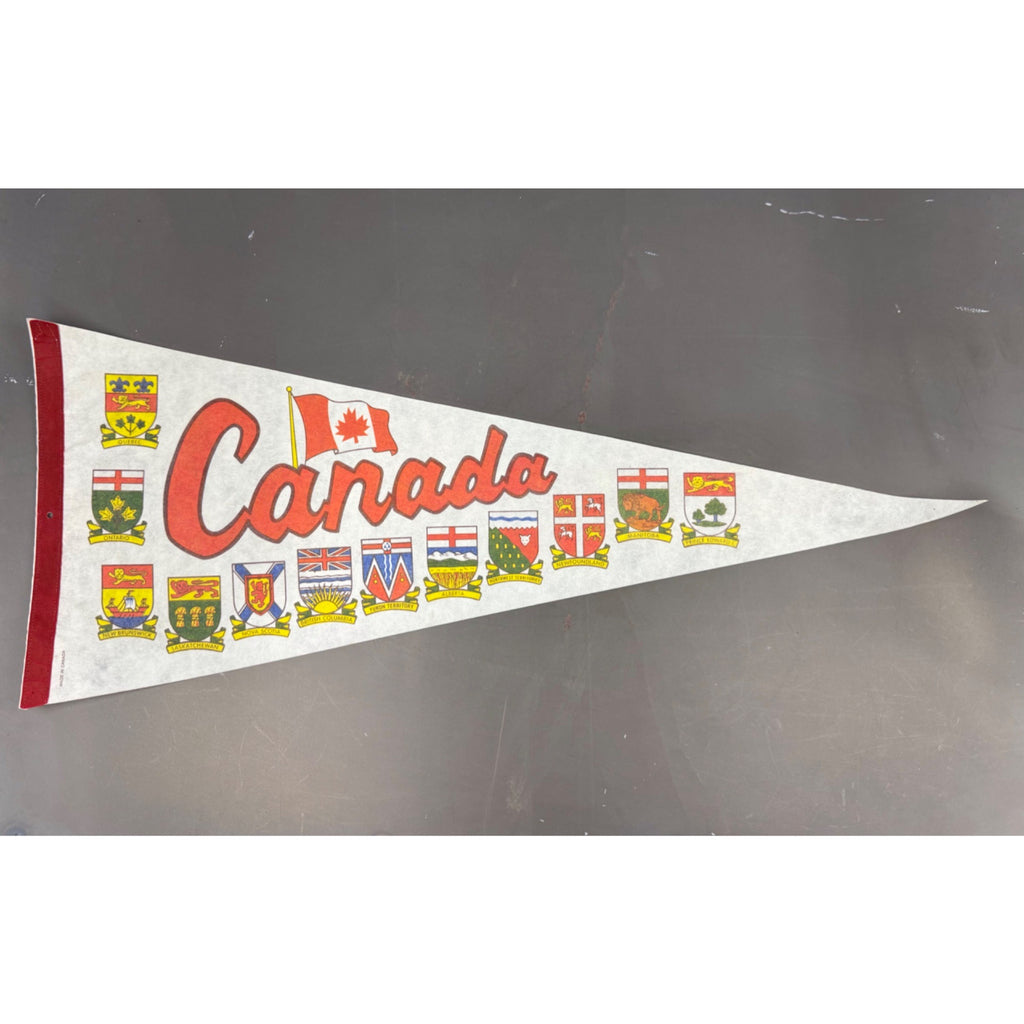 Vintage Canada pennant