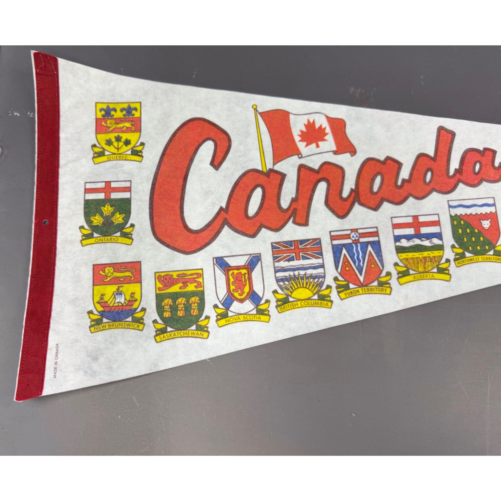 Vintage Canada pennant
