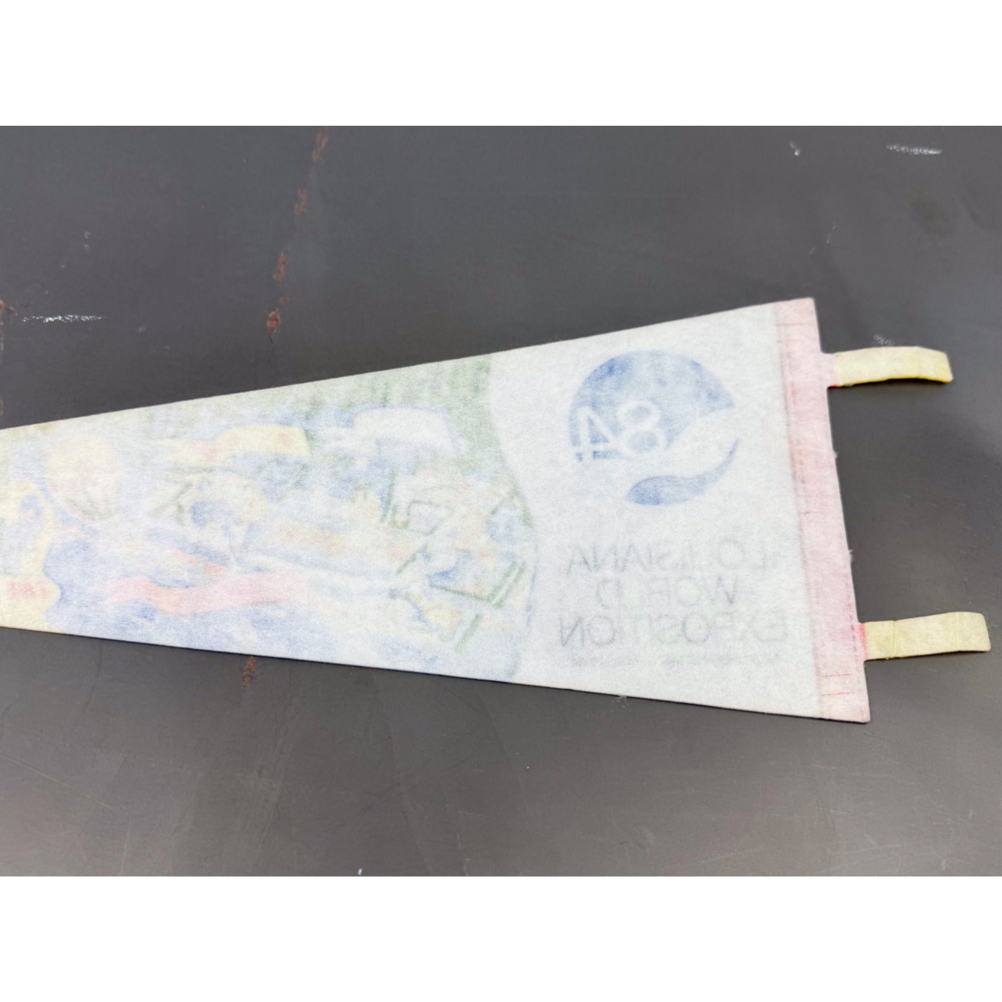 Vintage 1984 Louisiana World Exposition pennant