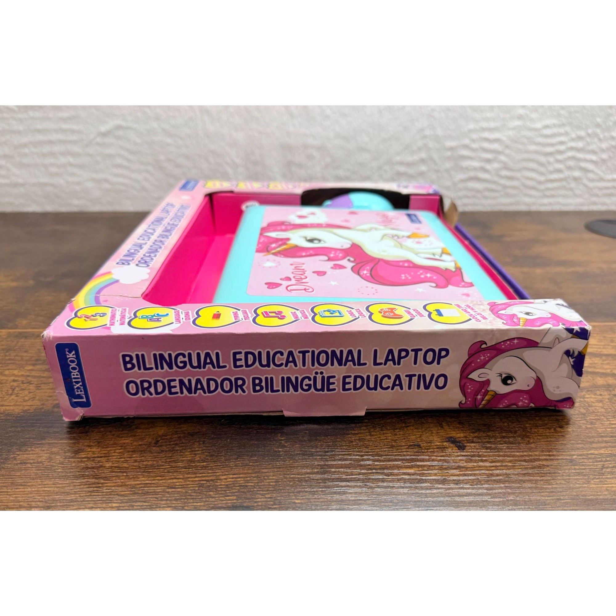 Lexibook Bilingual Educational Laptop English & Spanish Includes Mouse