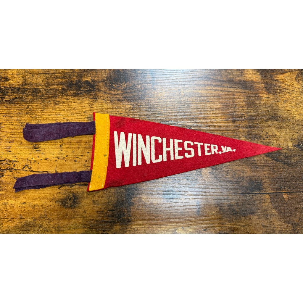 Vintage Winchester, Va mini pennant
