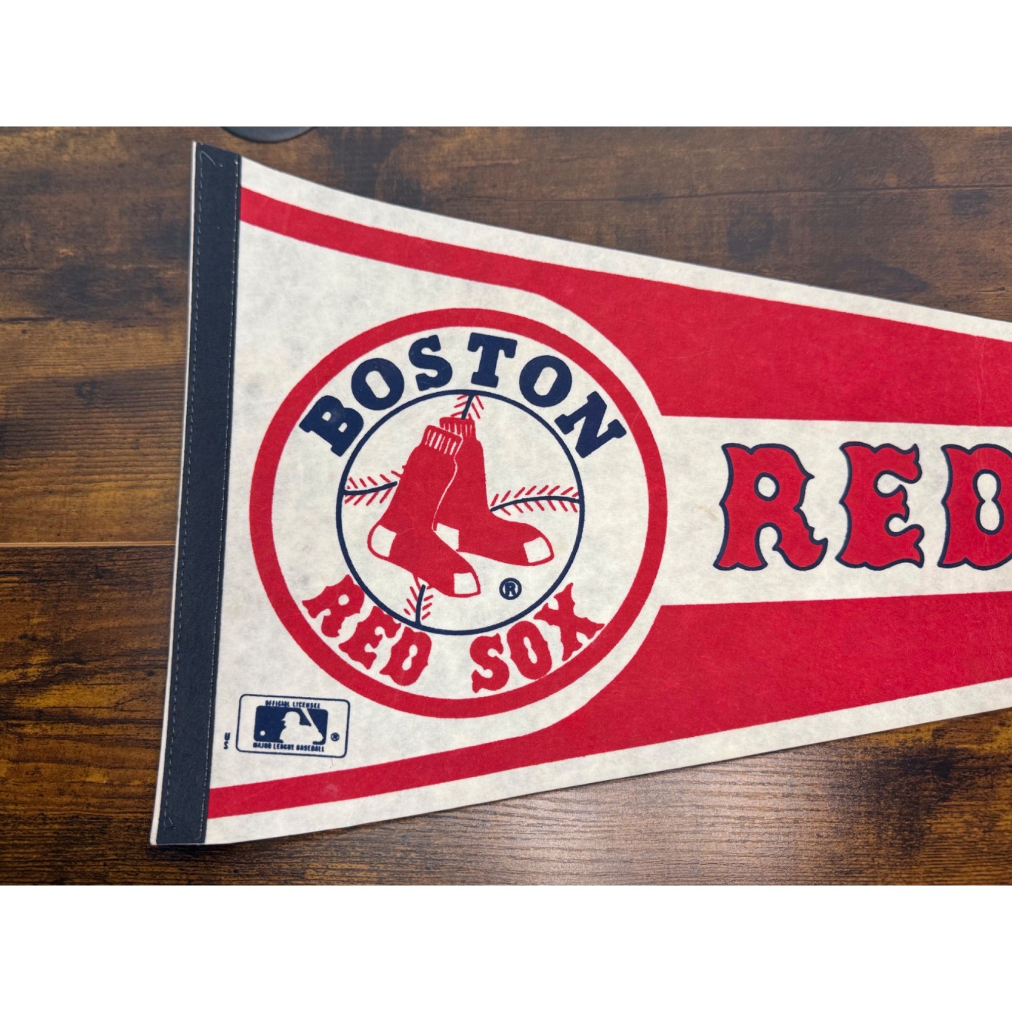 Boston Red Sox Vintage Felt Pennant MLB Sports Memorabilia 30 inches