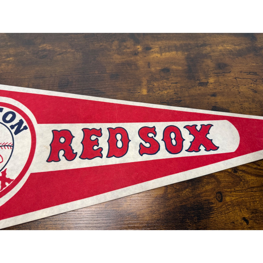 Boston Red Sox Vintage Felt Pennant MLB Sports Memorabilia 30 inches