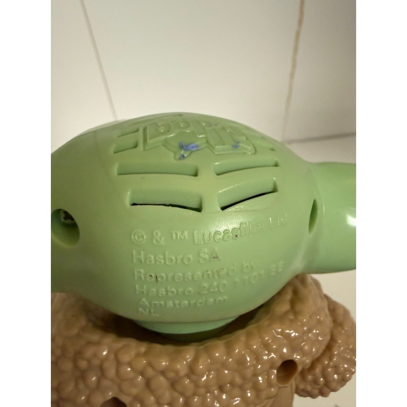 Bop It! Star Wars Mandalorian The Child Grogu Baby Yoda Figure Toy Game Works 5"