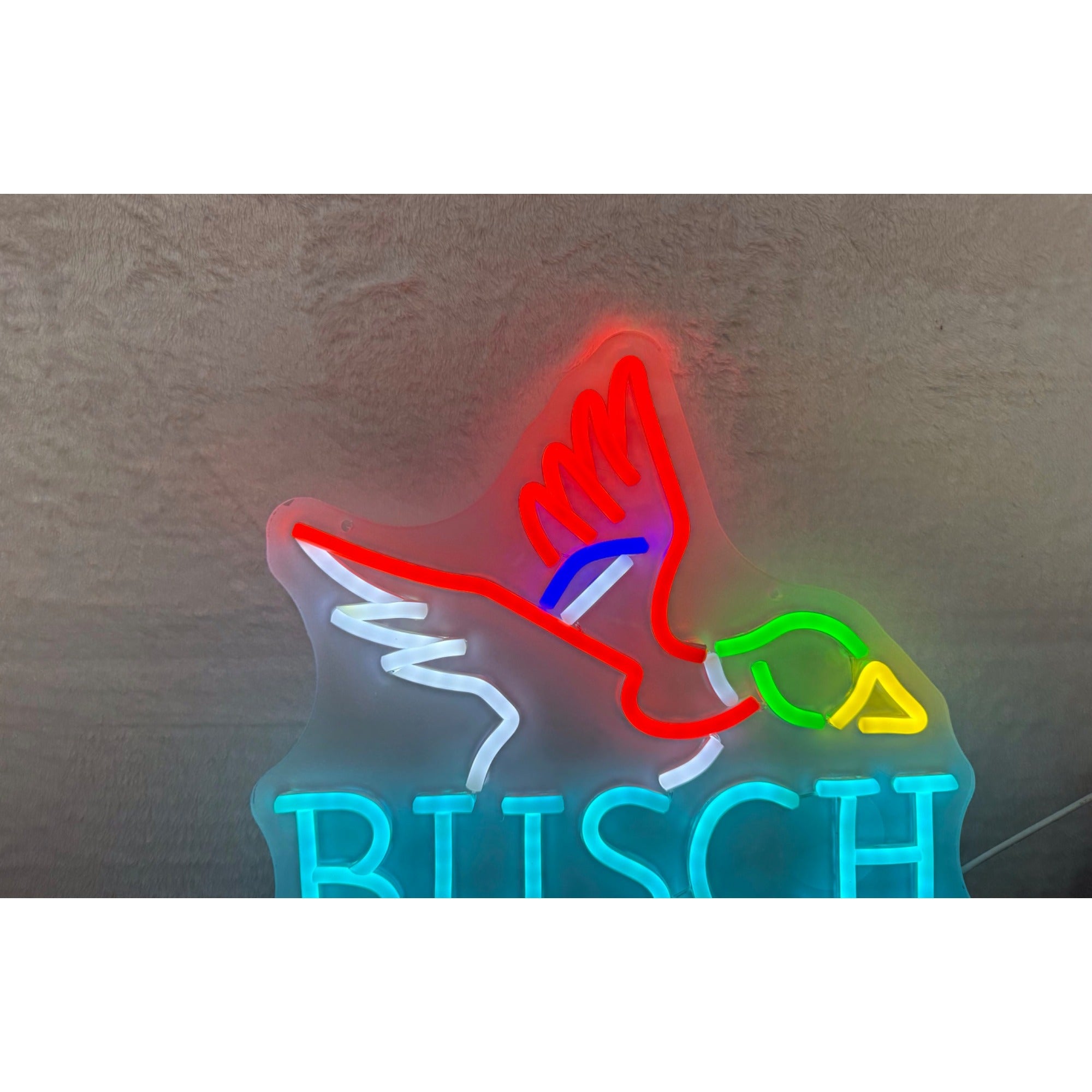 Brand new  Busch Light neon sign dimmable with usb plug