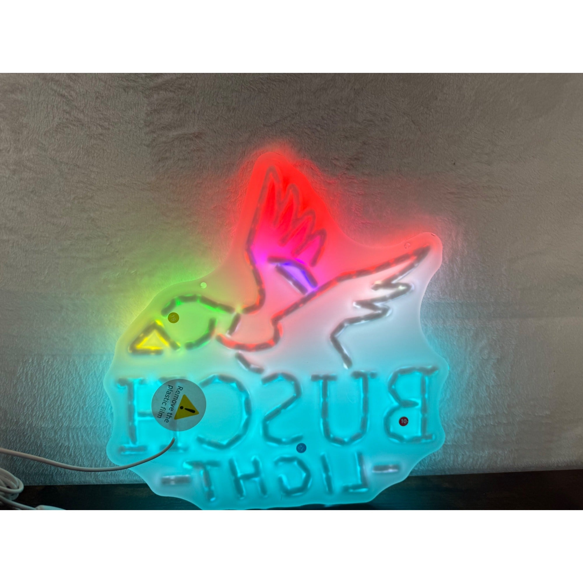 Brand new  Busch Light neon sign dimmable with usb plug