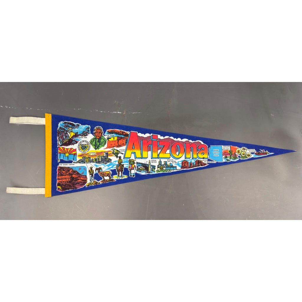 Vintage Arizona state pennant