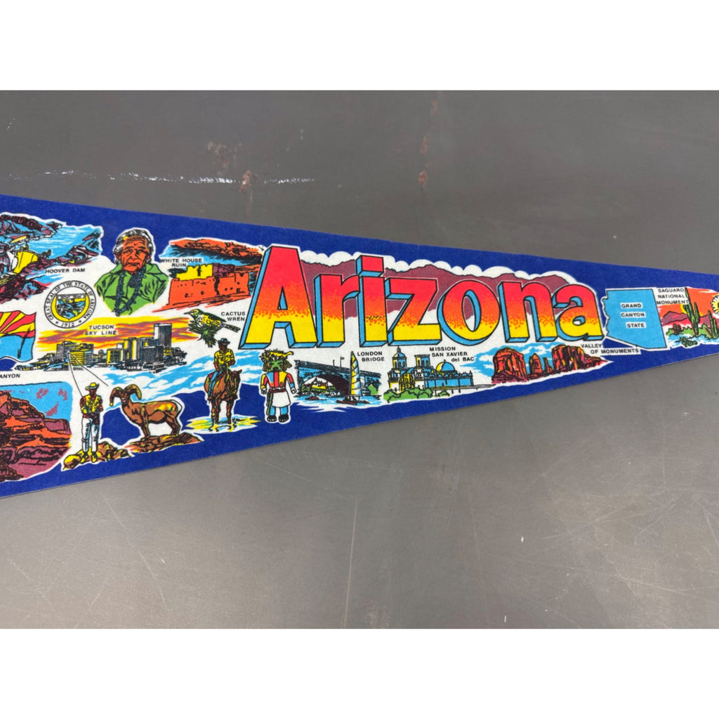 Vintage Arizona state pennant
