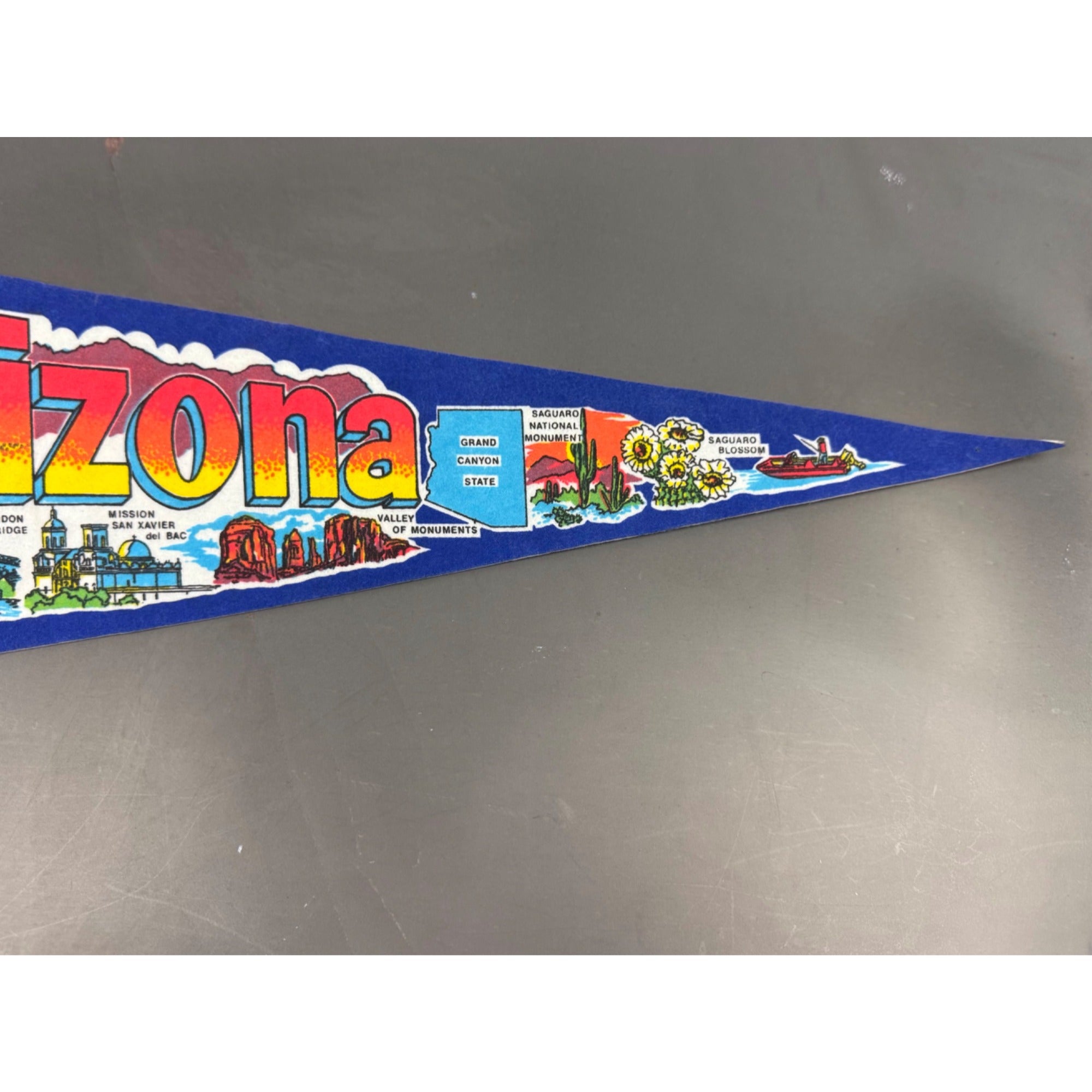 Vintage Arizona state pennant