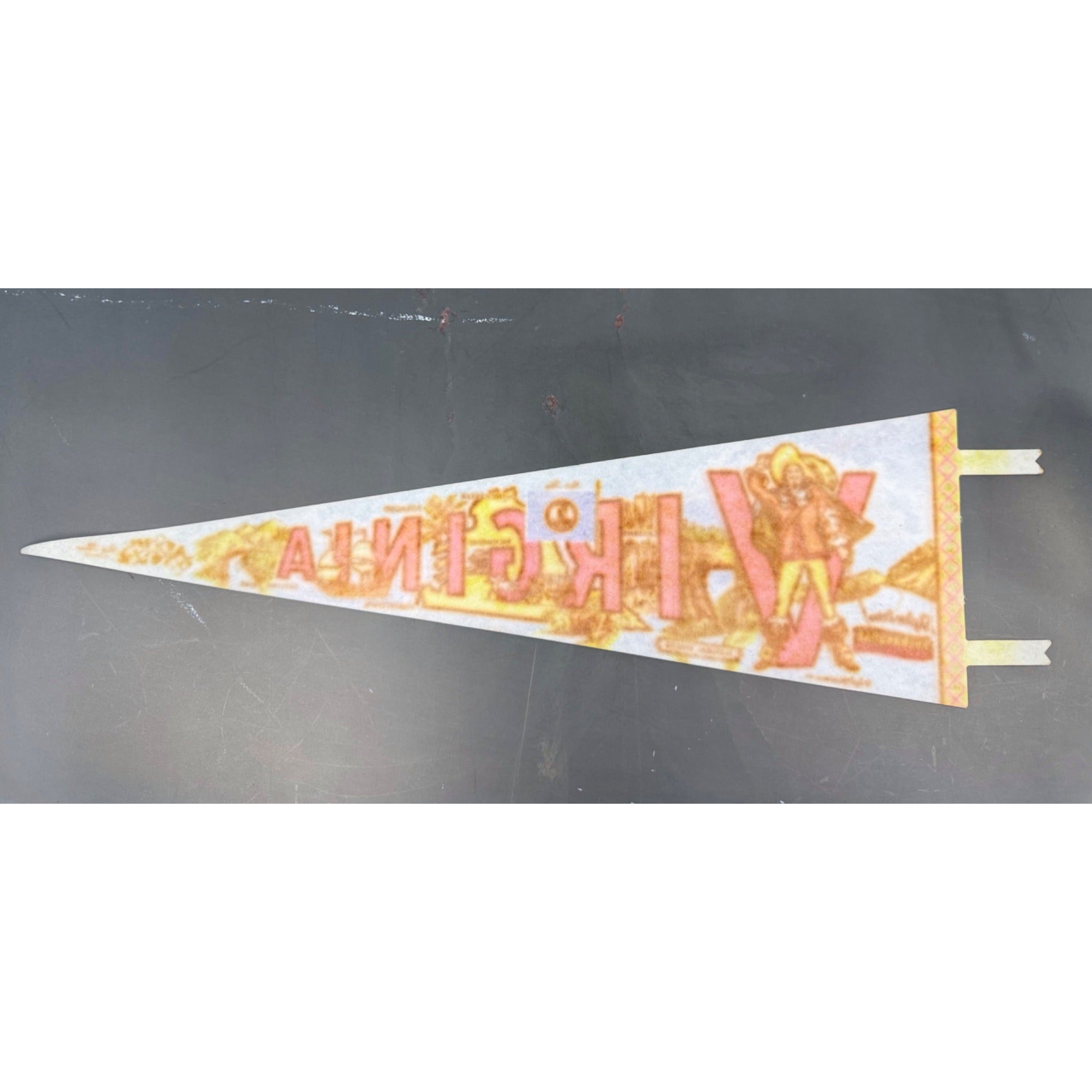 Vintage Virginia state pennant