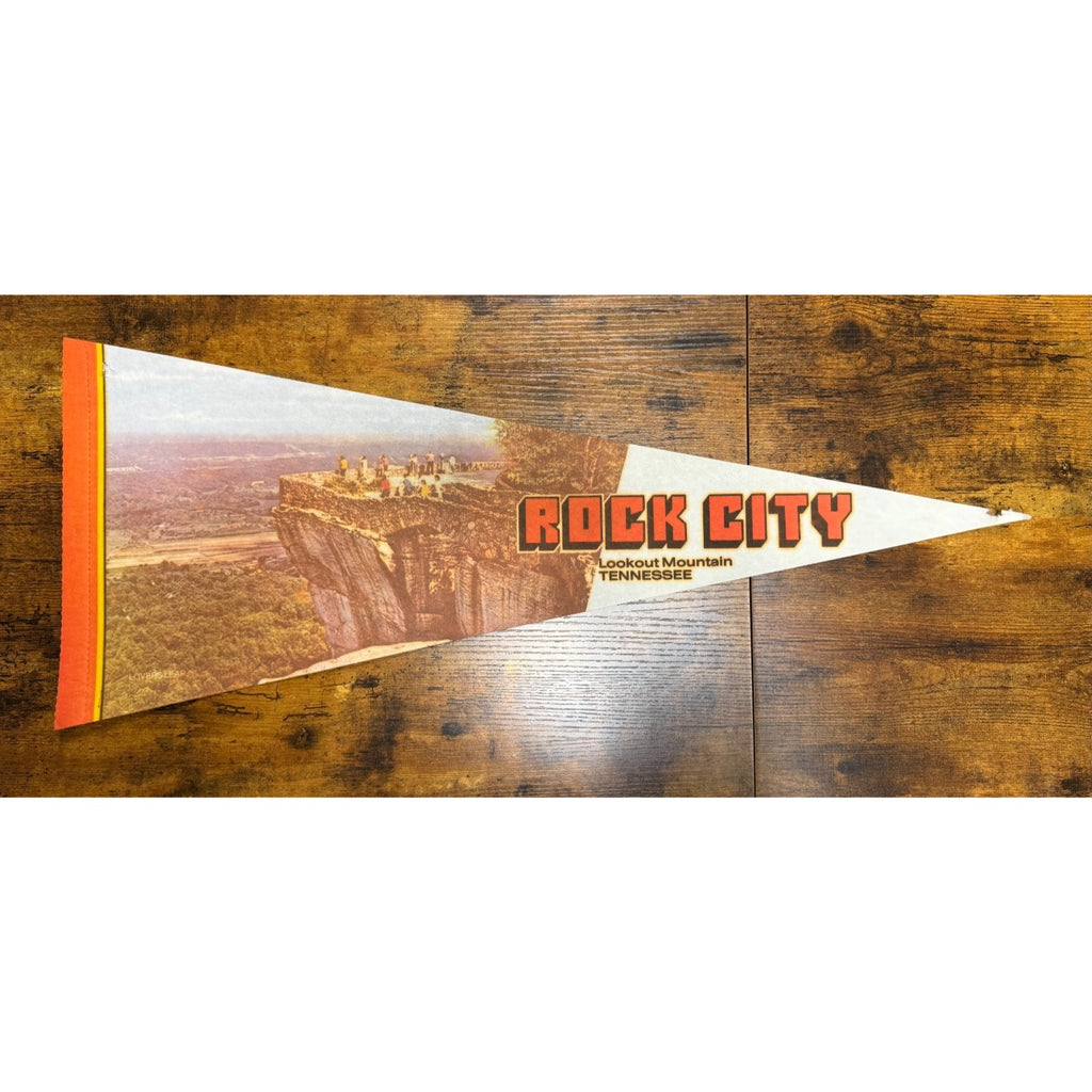 Vintage Rock City Lookout Mountain, TN pennant