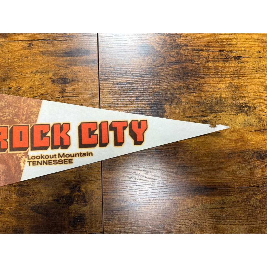 Vintage Rock City Lookout Mountain, TN pennant