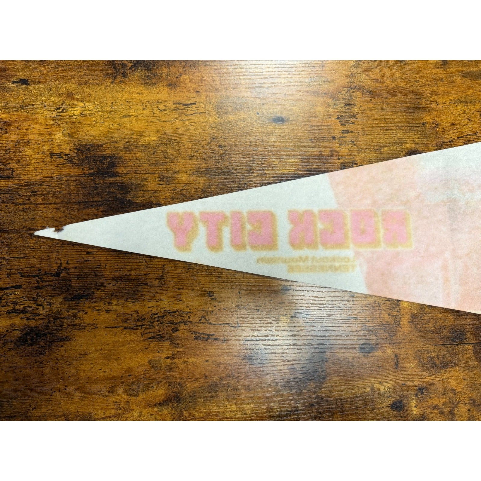 Vintage Rock City Lookout Mountain, TN pennant