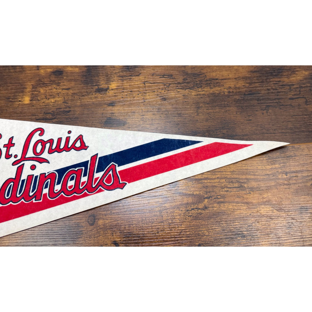 St. Louis Cardinals Vintage Felt Pennant MLB Baseball Memorabilia 30" Long