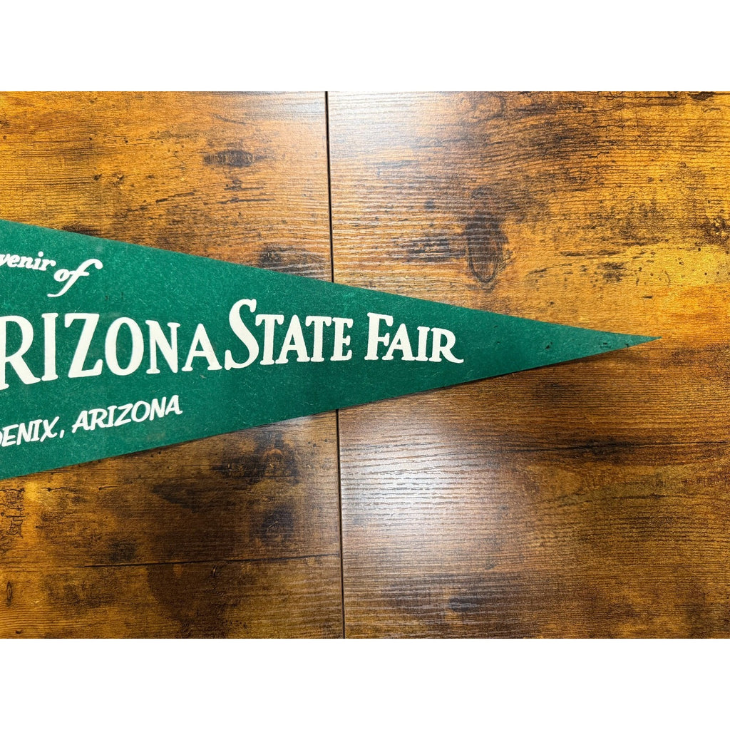 Vintage Souvenir of Arizona State Fair Phoenix, Arizona pennant