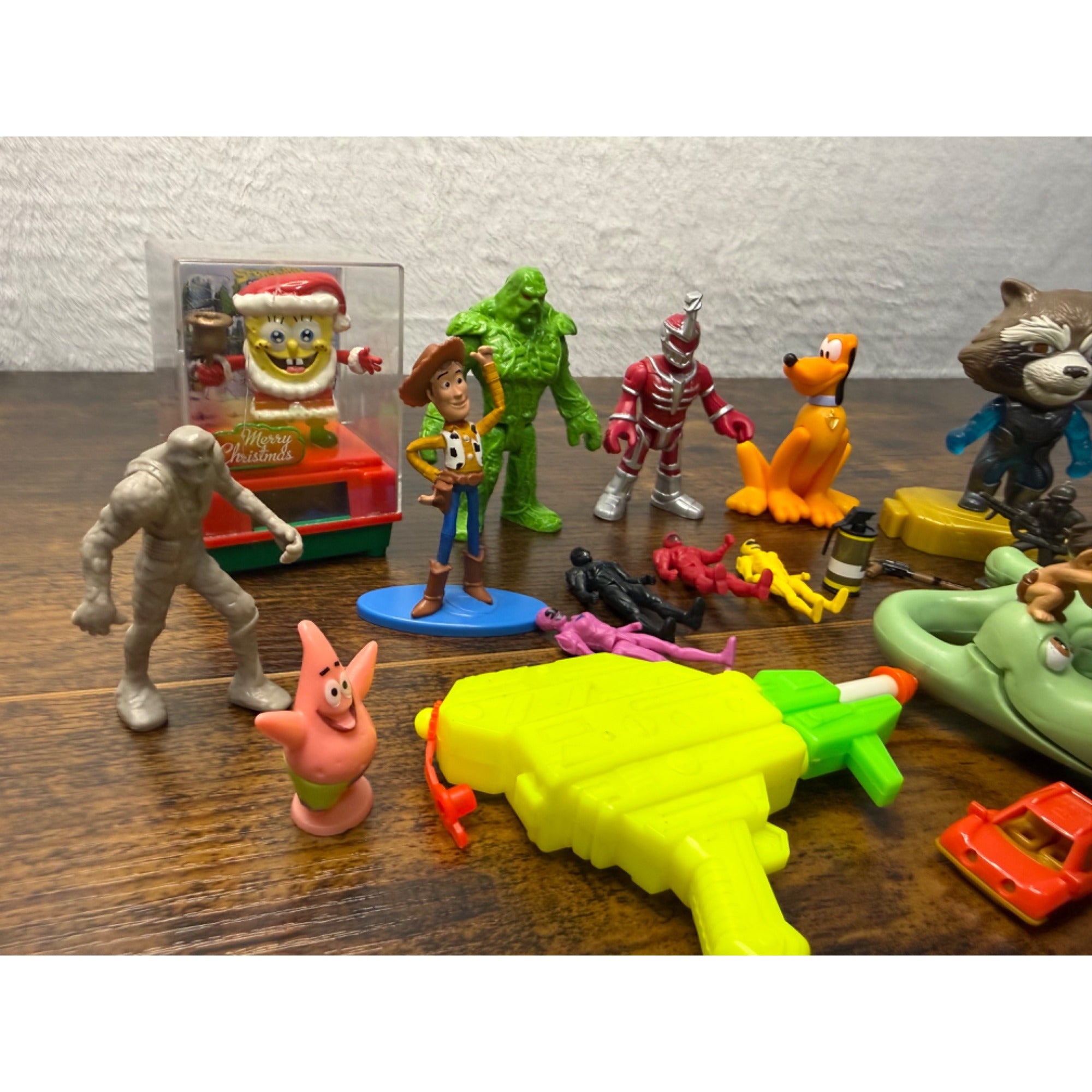 Mixed Lot Of action Figures & Toys Disney Marvel Nickelodeon and more