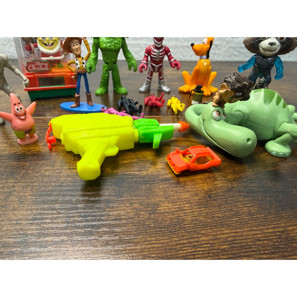 Mixed Lot Of action Figures & Toys Disney Marvel Nickelodeon and more